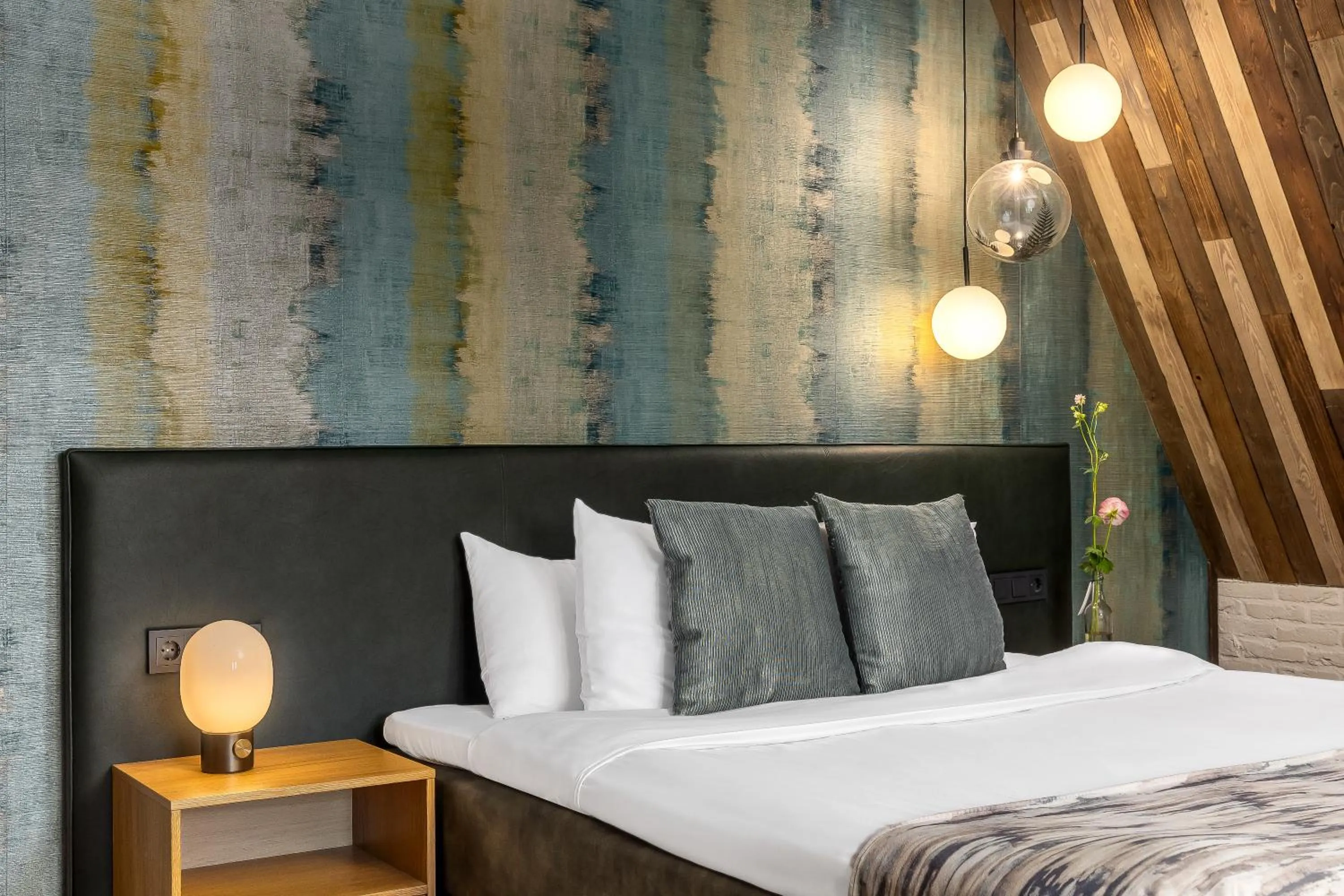 Photo of the whole room, Bed in Cityhotel Wood