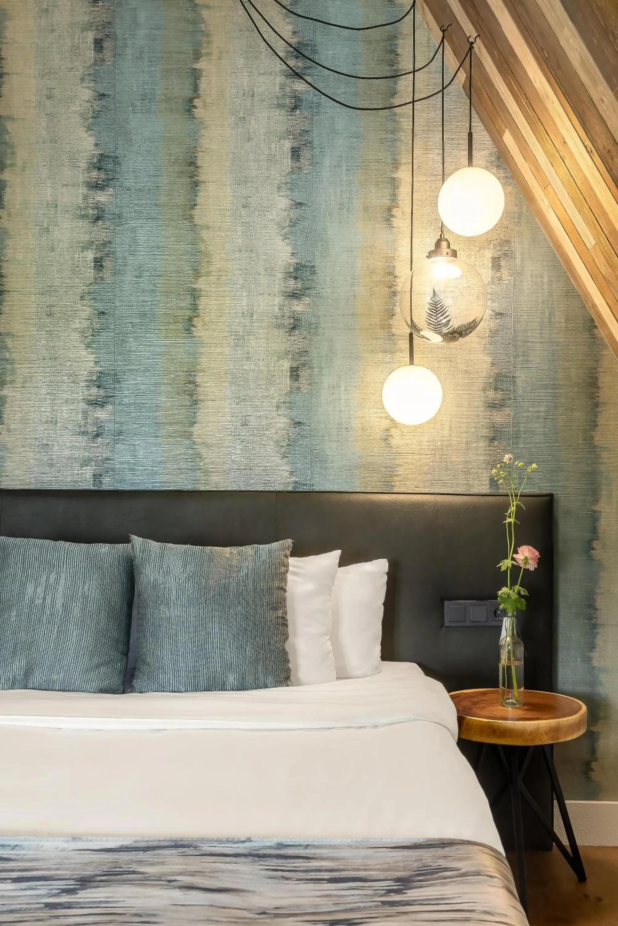 Living room, Bed in Cityhotel Wood