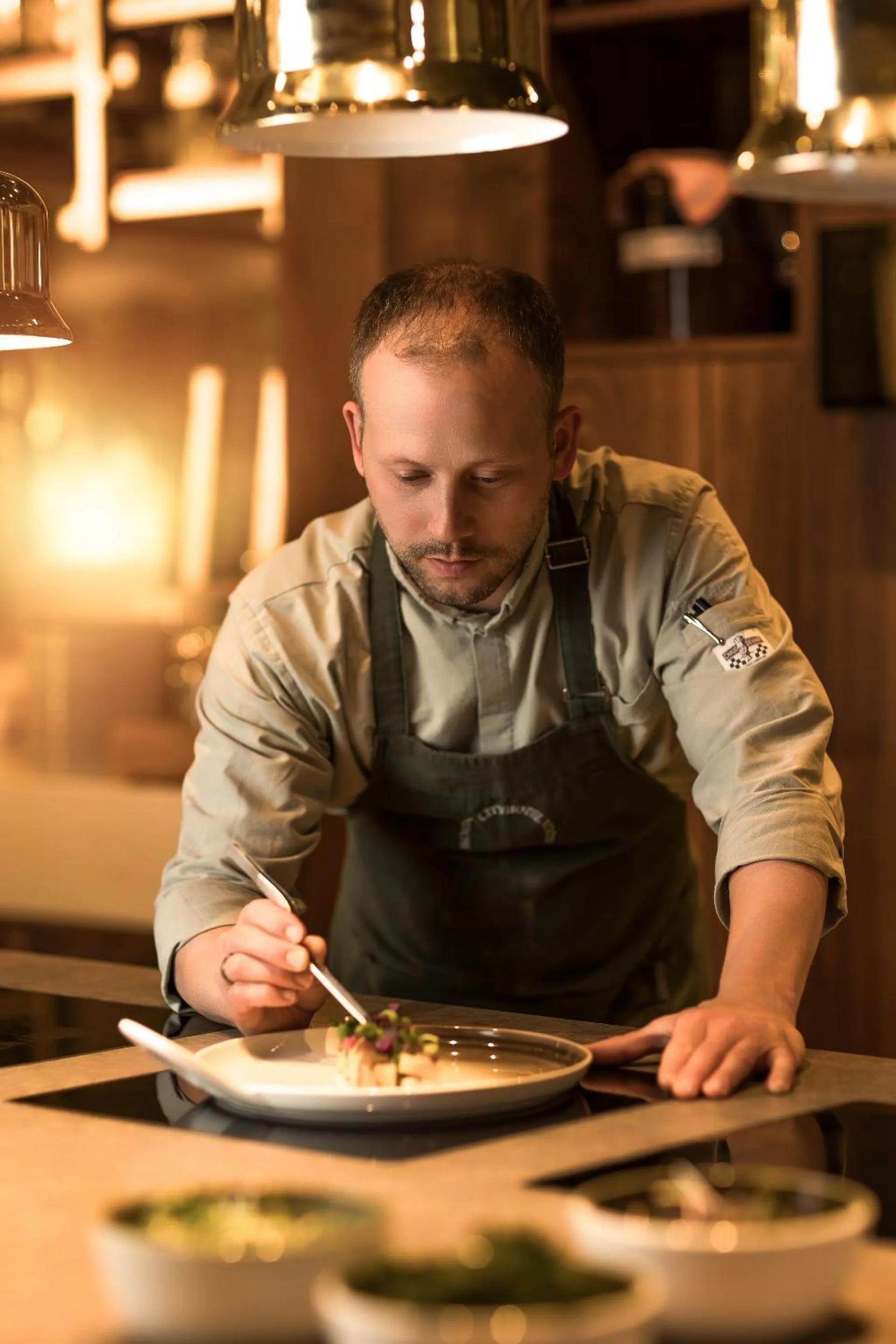 Restaurant/places to eat in Cityhotel Wood