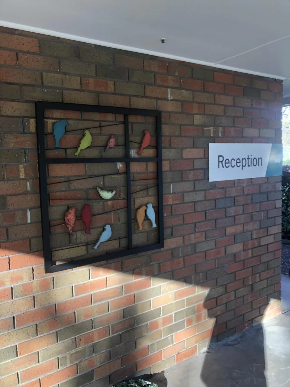 Decorative detail in Creswick Motel