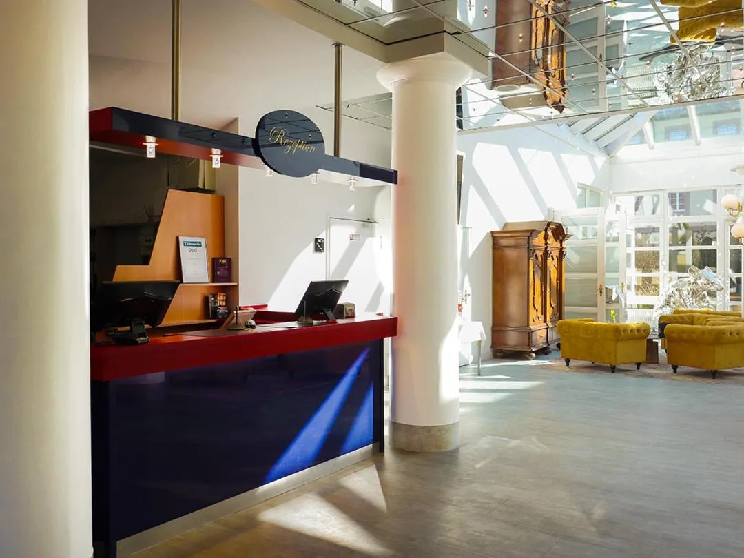 Lobby or reception in Hotel Stadt Hameln