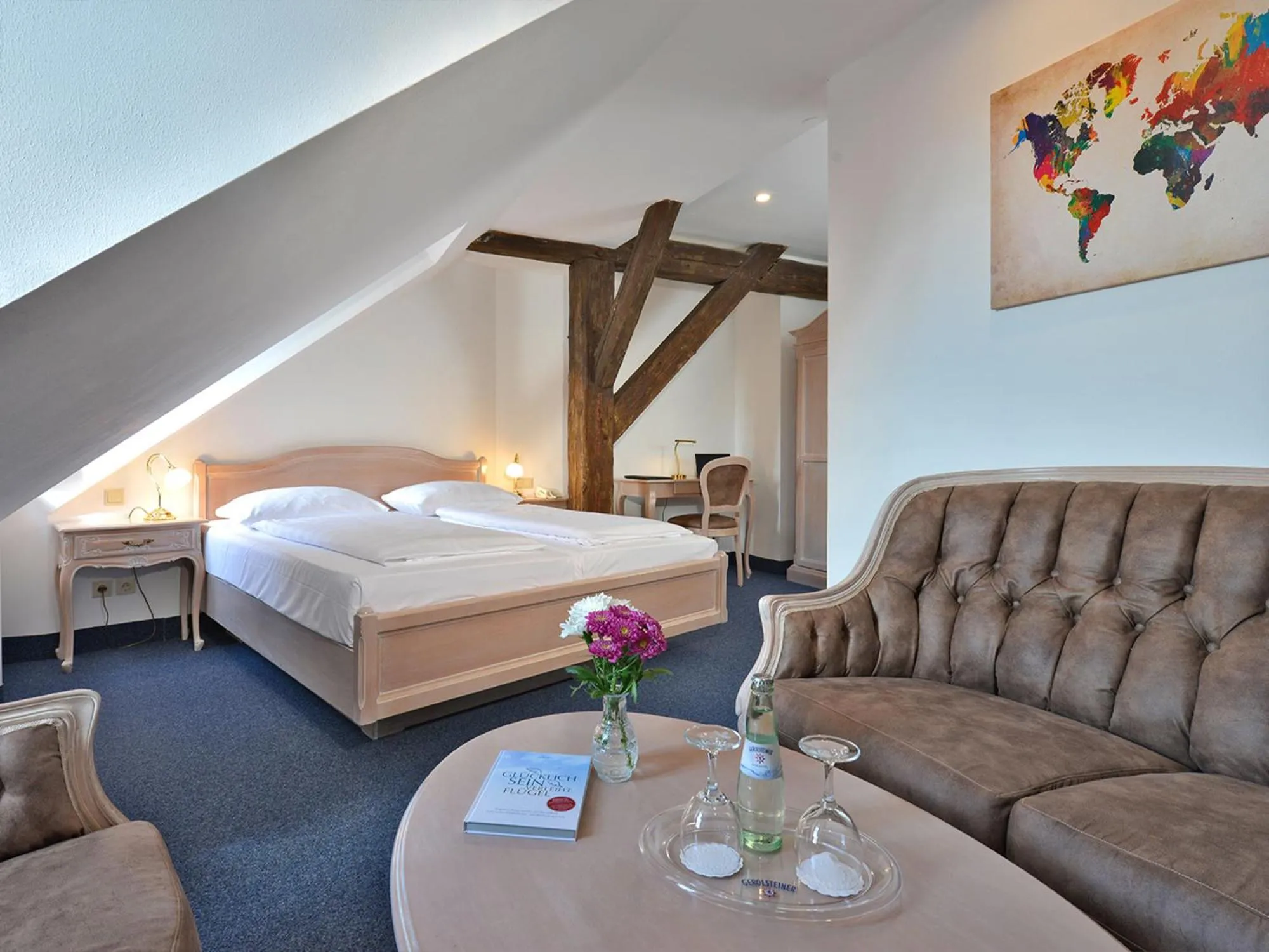 Bed in Hotel Stadt Hameln