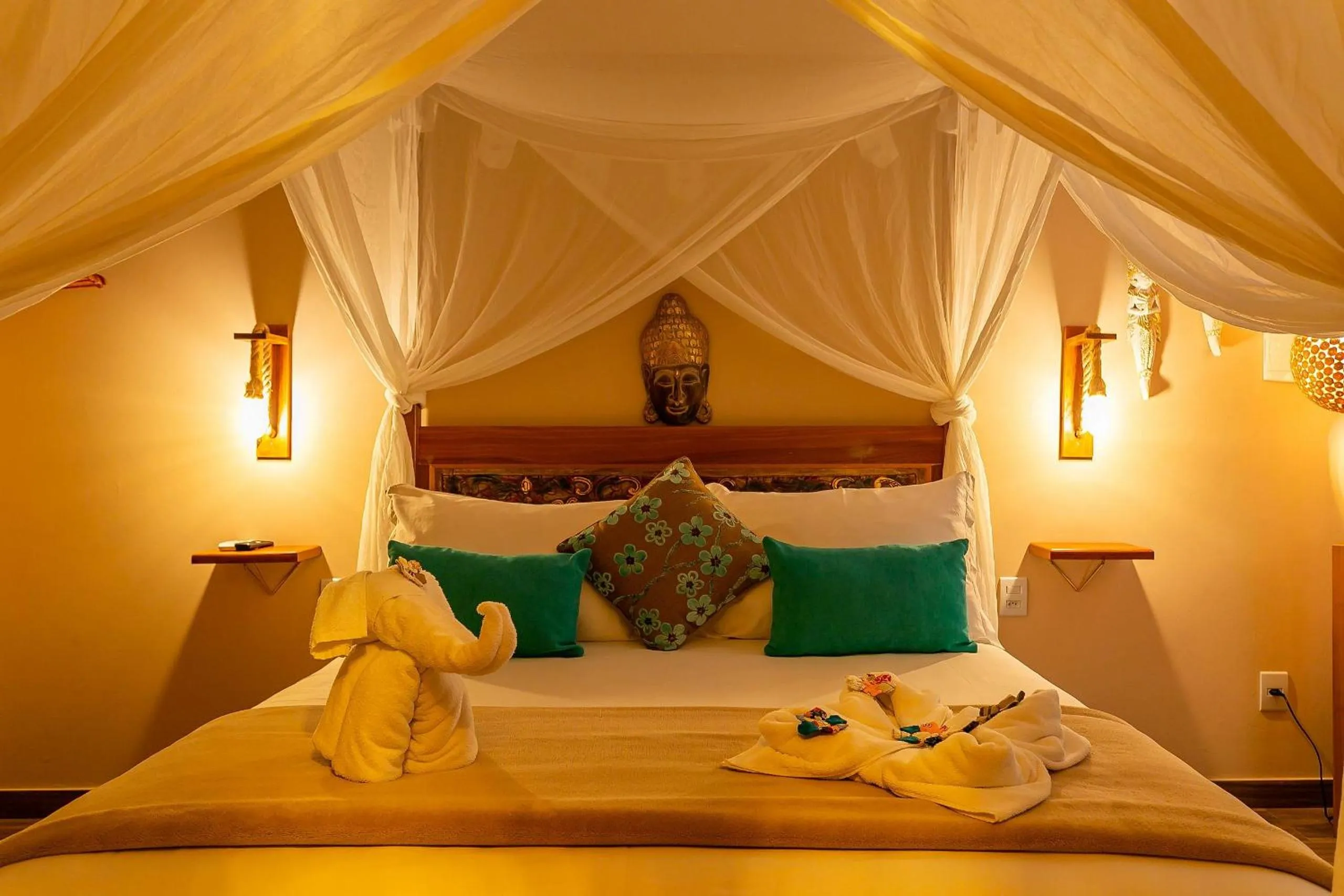 Bed in Shiva Boutique Hotel - Praia do Rosa