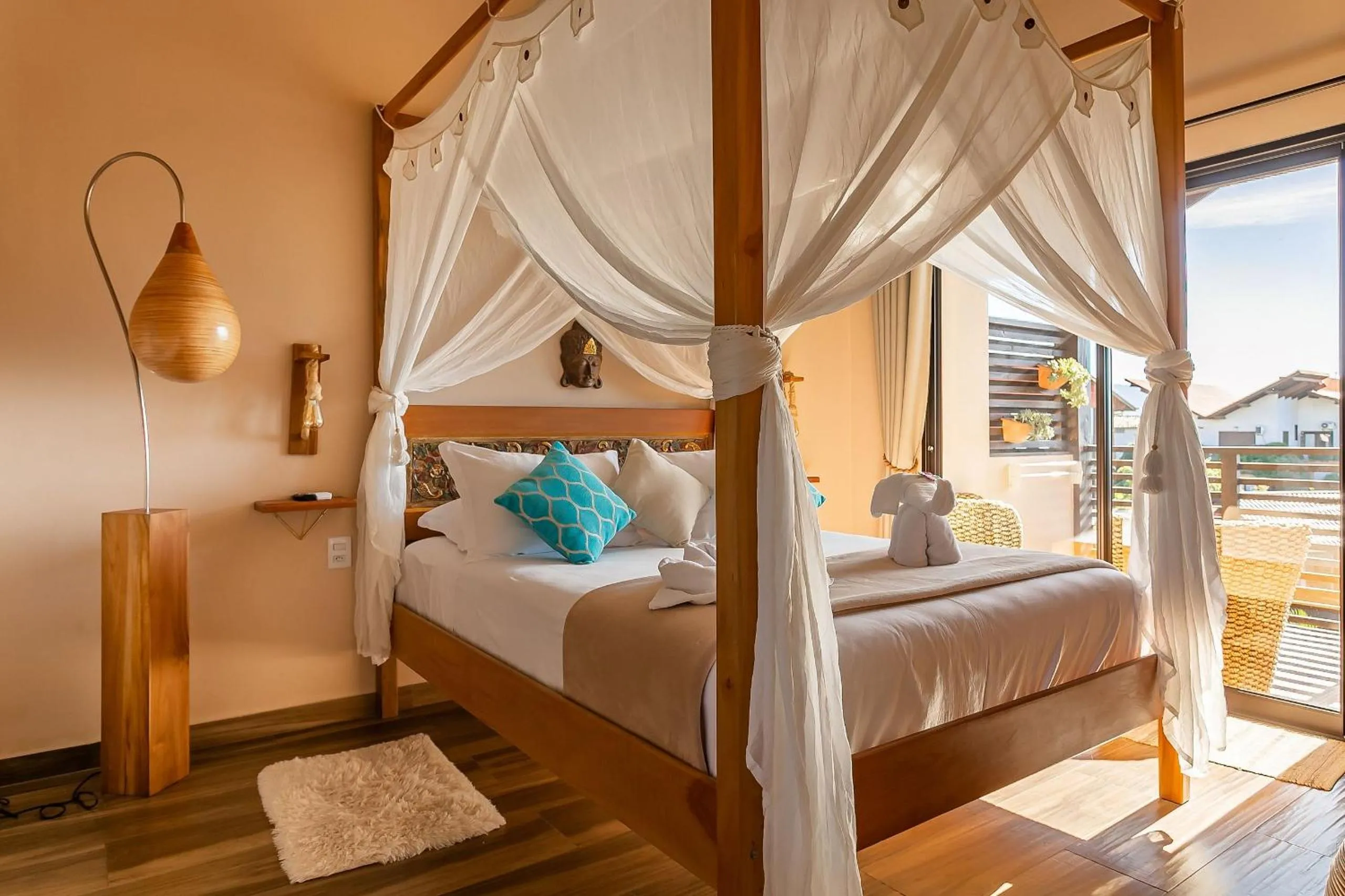 Bed in Shiva Boutique Hotel - Praia do Rosa