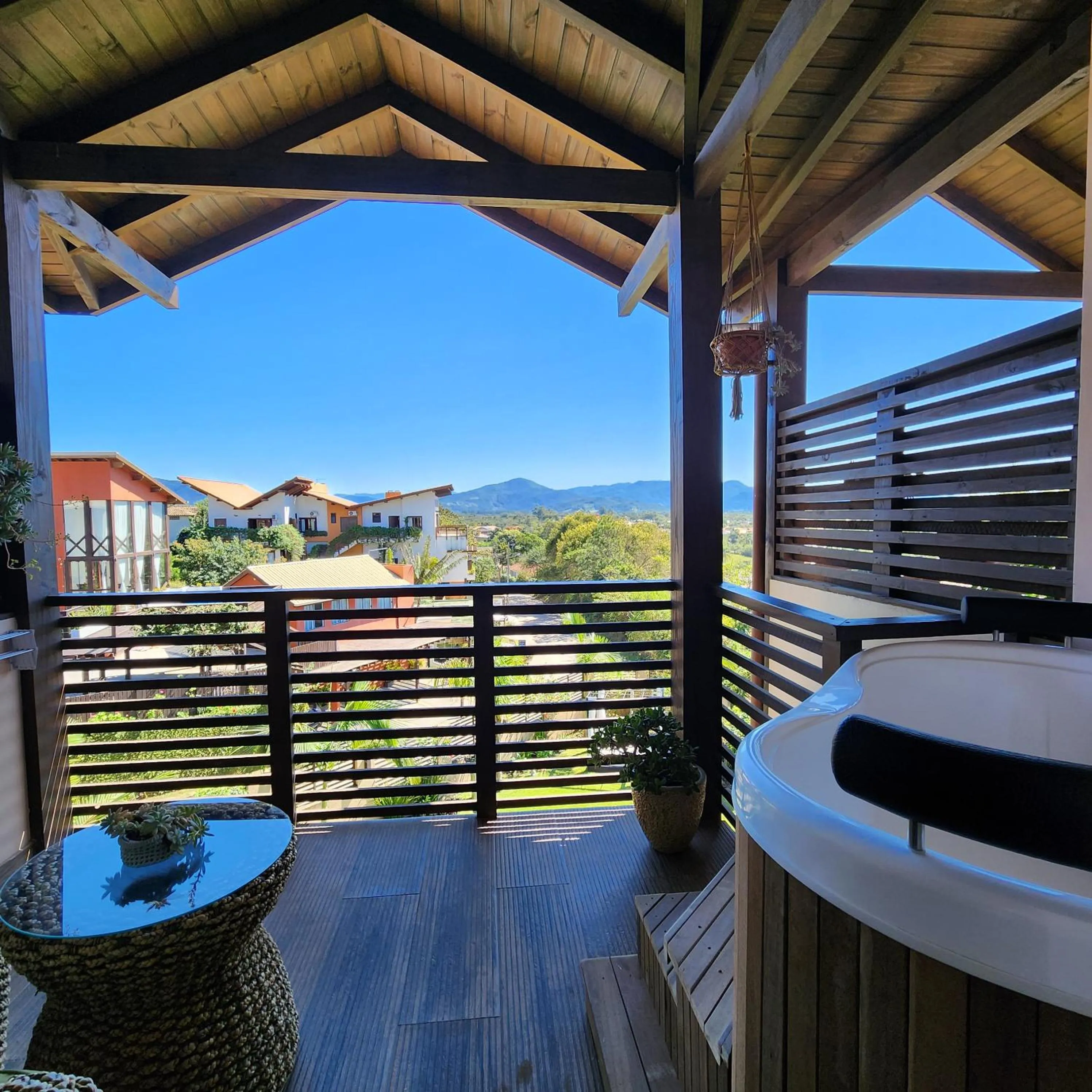 Hot Tub in Shiva Boutique Hotel - Praia do Rosa