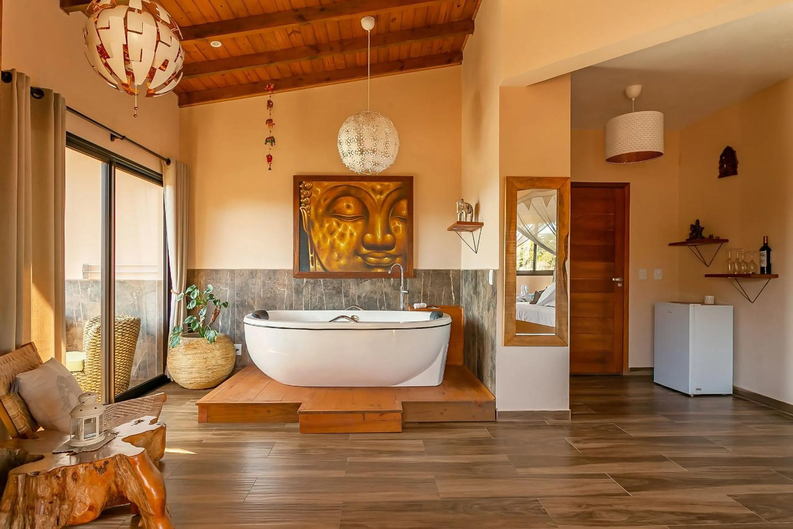 Hot Tub in Shiva Boutique Hotel - Praia do Rosa