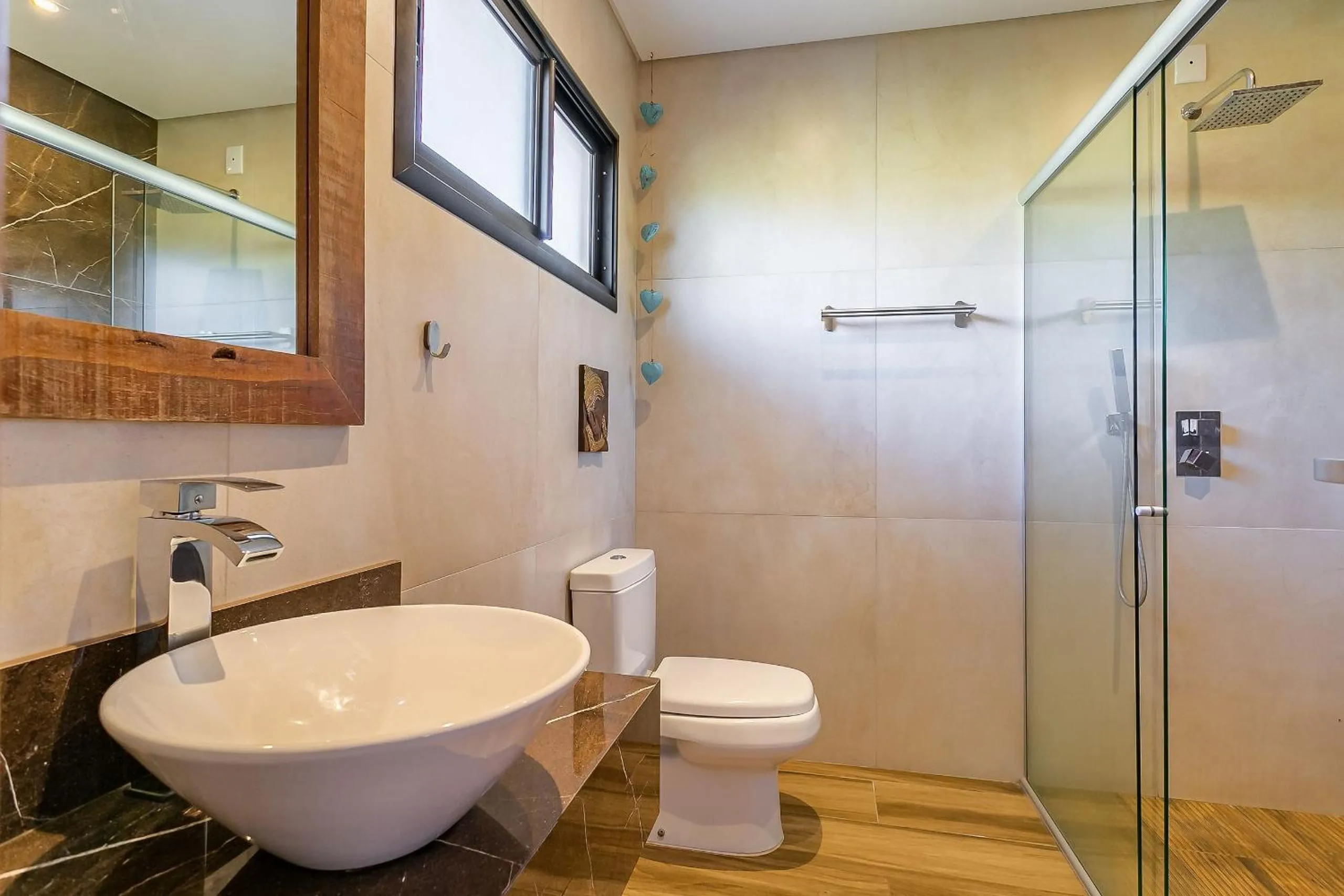 Toilet in Shiva Boutique Hotel - Praia do Rosa