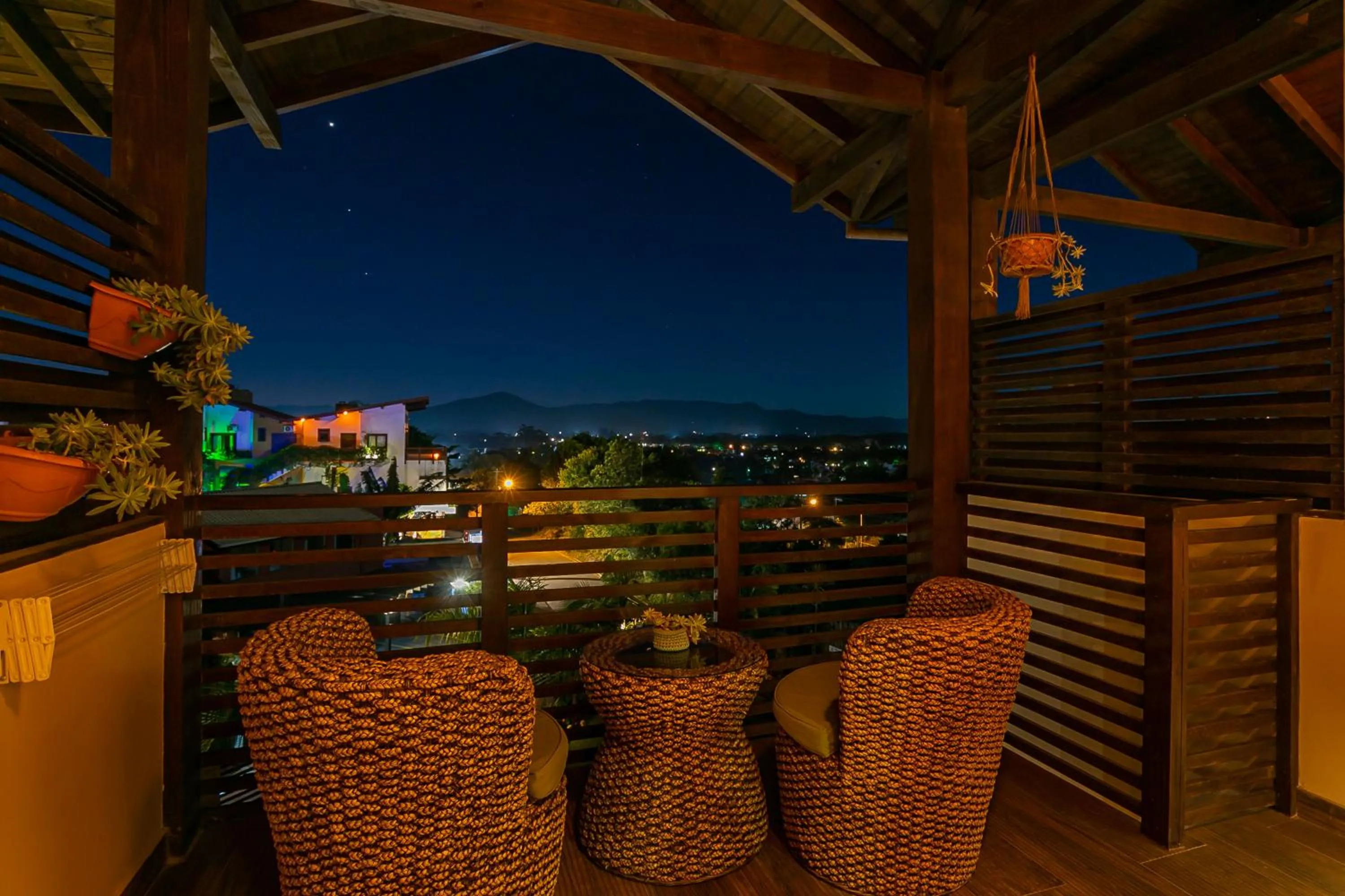 Balcony/Terrace in Shiva Boutique Hotel - Praia do Rosa