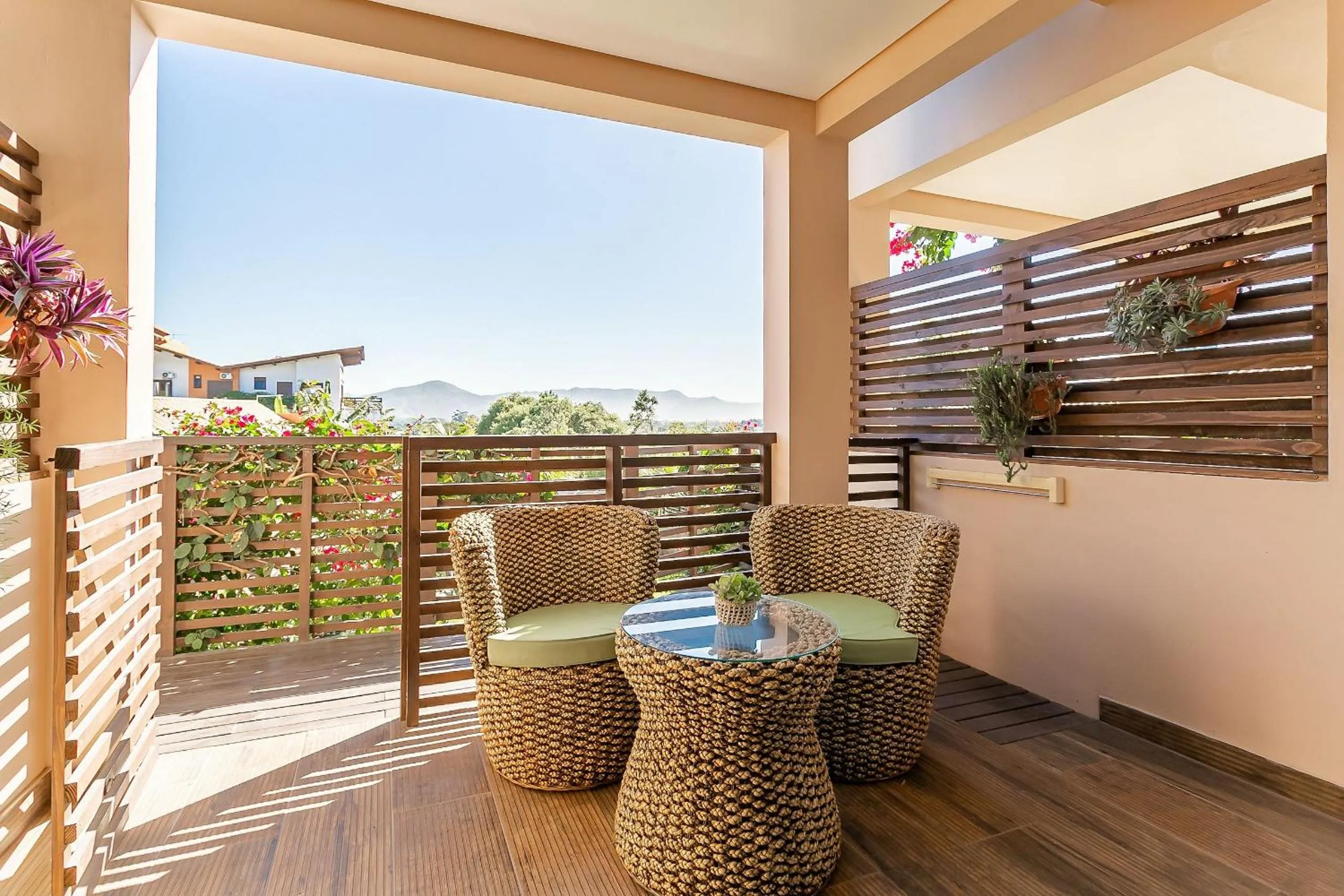 Balcony/Terrace in Shiva Boutique Hotel - Praia do Rosa