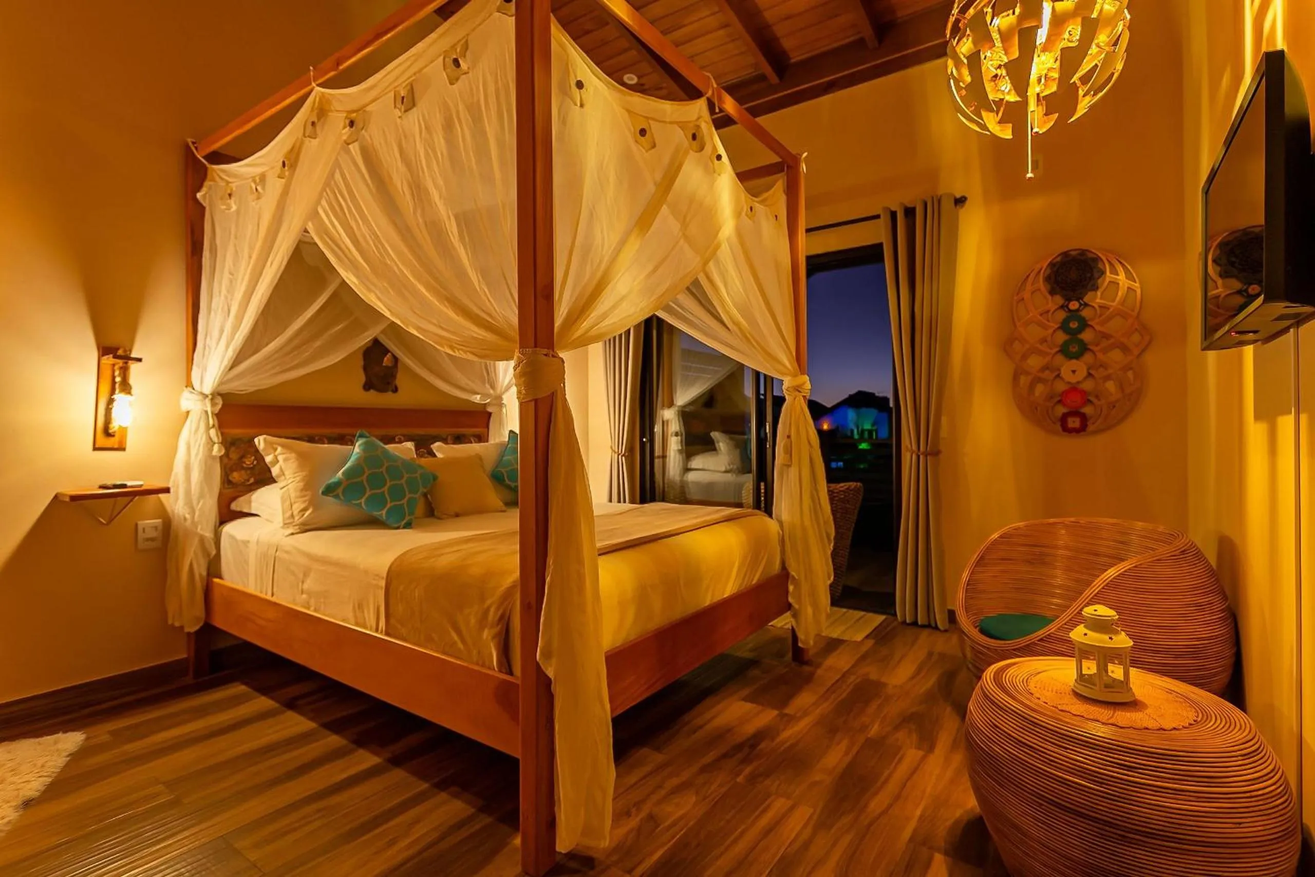 Bedroom, Bed in Shiva Boutique Hotel - Praia do Rosa