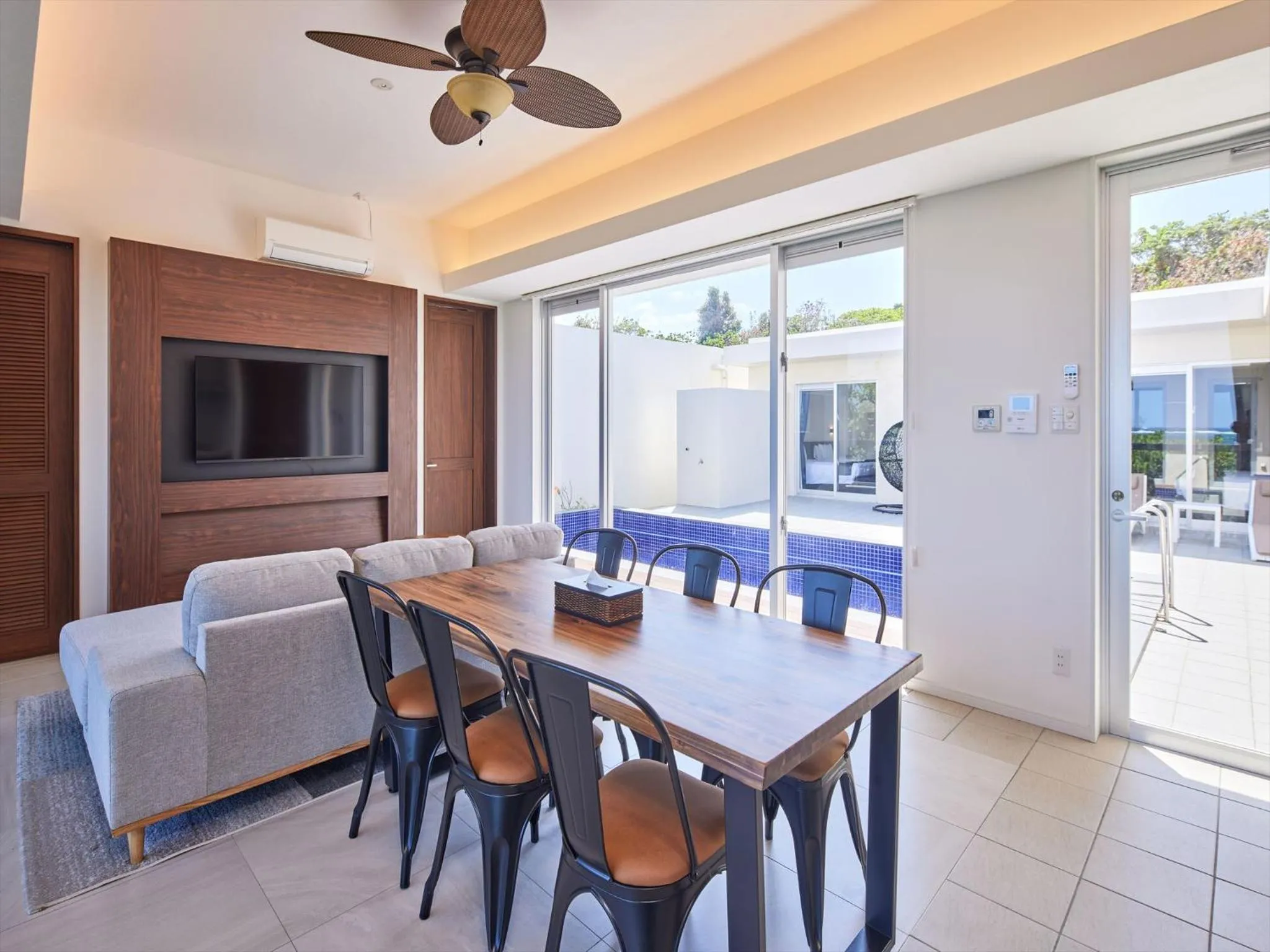 Photo of the whole room in The Pool & Sauna Villa MOTOBU