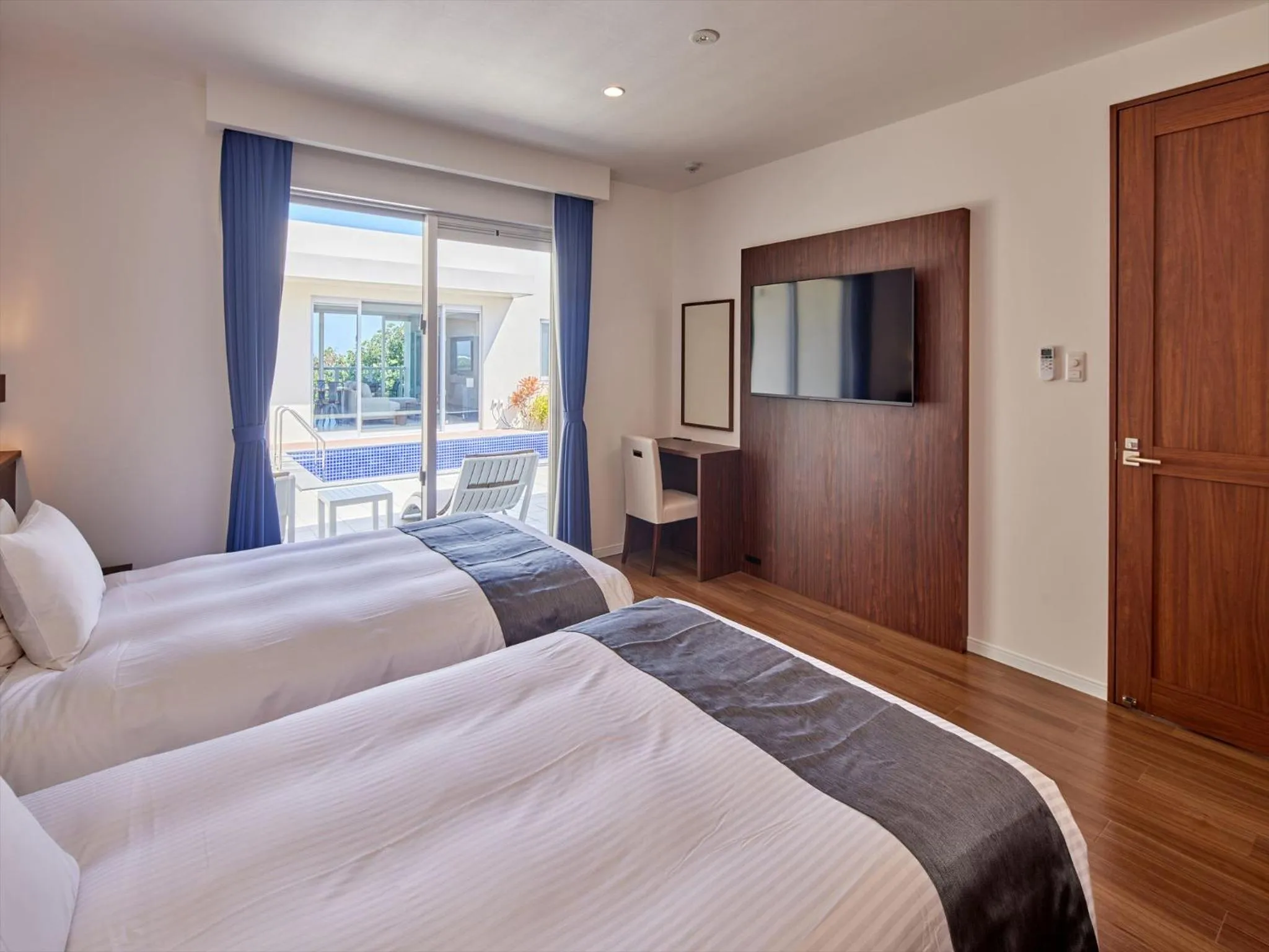 Photo of the whole room, Bed in The Pool & Sauna Villa MOTOBU