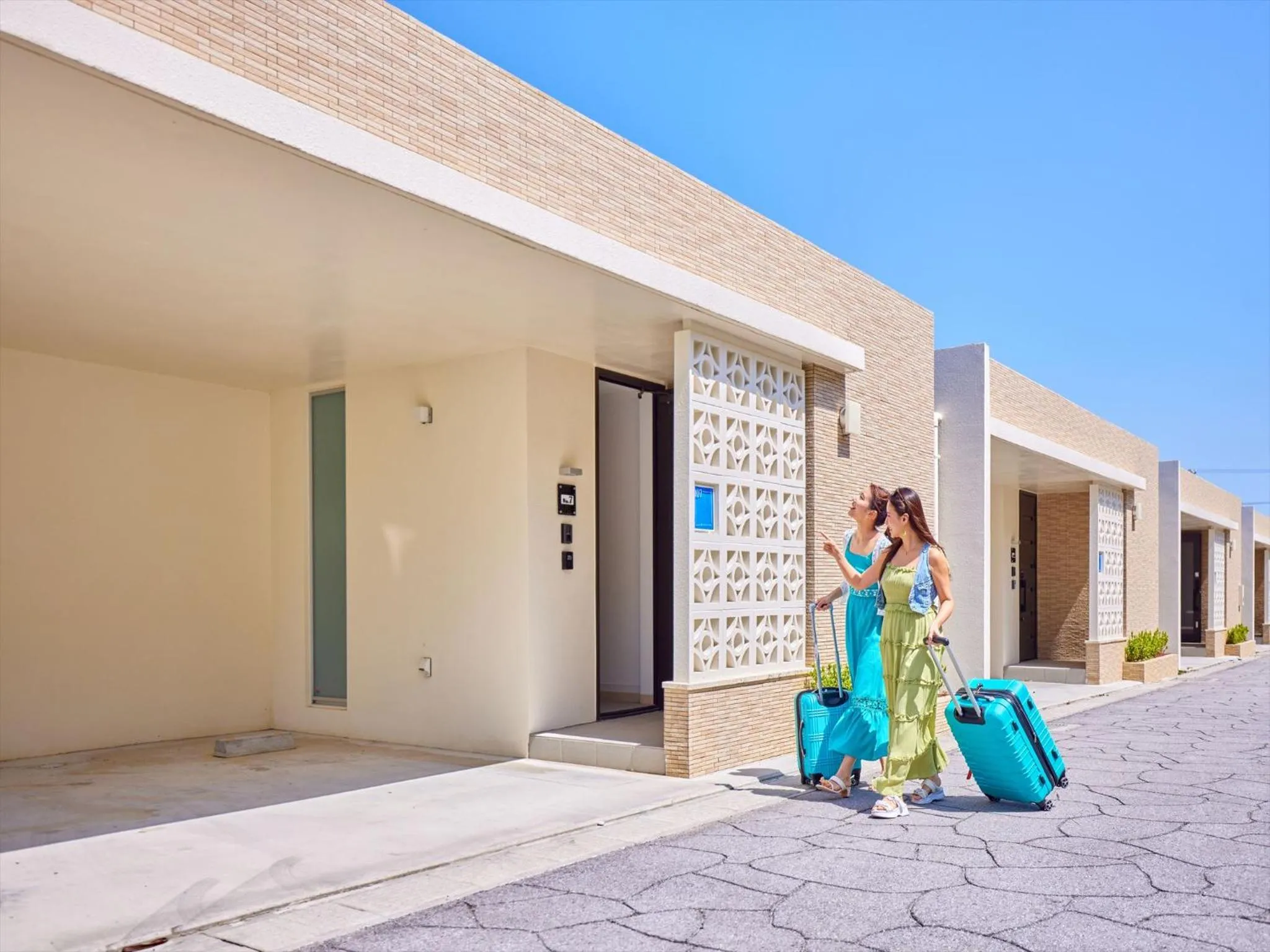 Facade/entrance in The Pool & Sauna Villa MOTOBU
