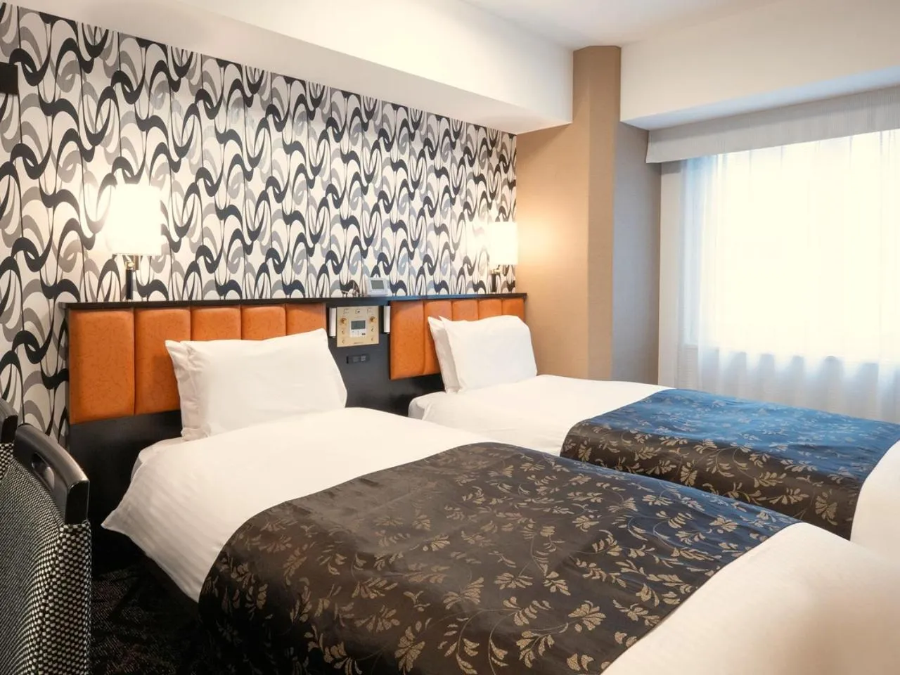 Photo of the whole room, Bed in APA Hotel Nihombashi Bakuroyokoyama Ekimae