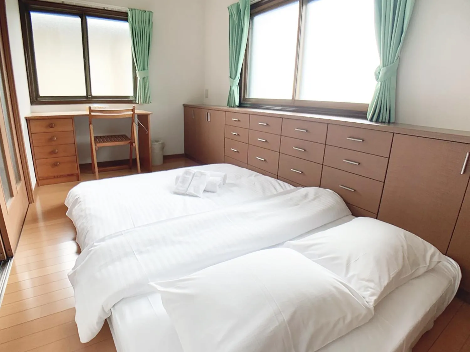 Bed in Itsukaichi First Villa Hiroshima