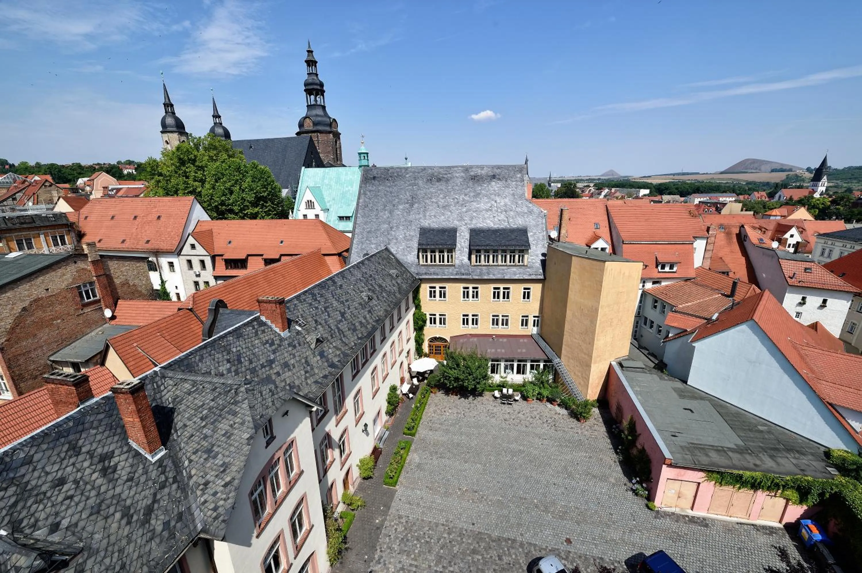 View (from property/room) in Hotel Graf von Mansfeld