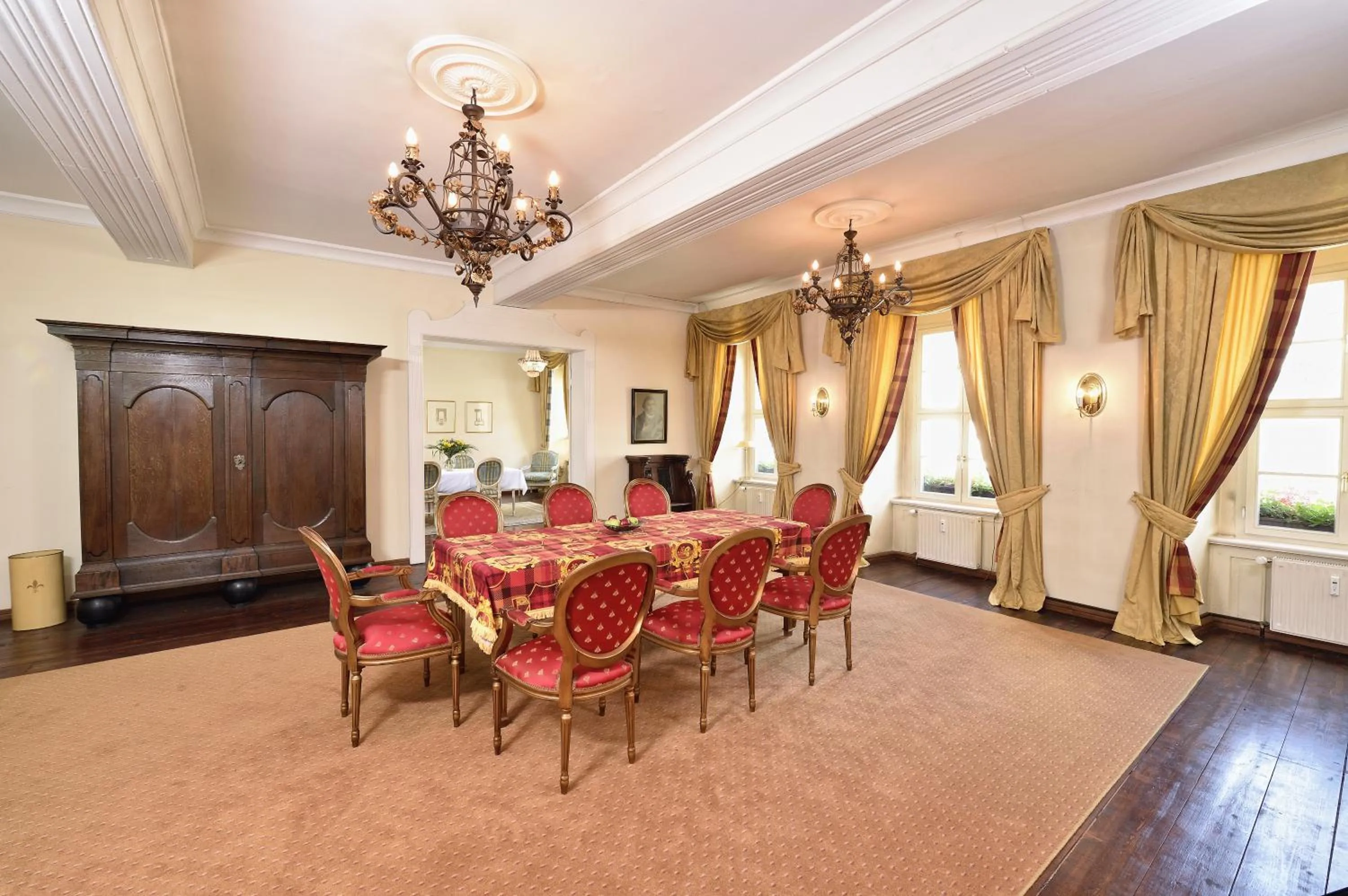 Meeting/conference room in Hotel Graf von Mansfeld