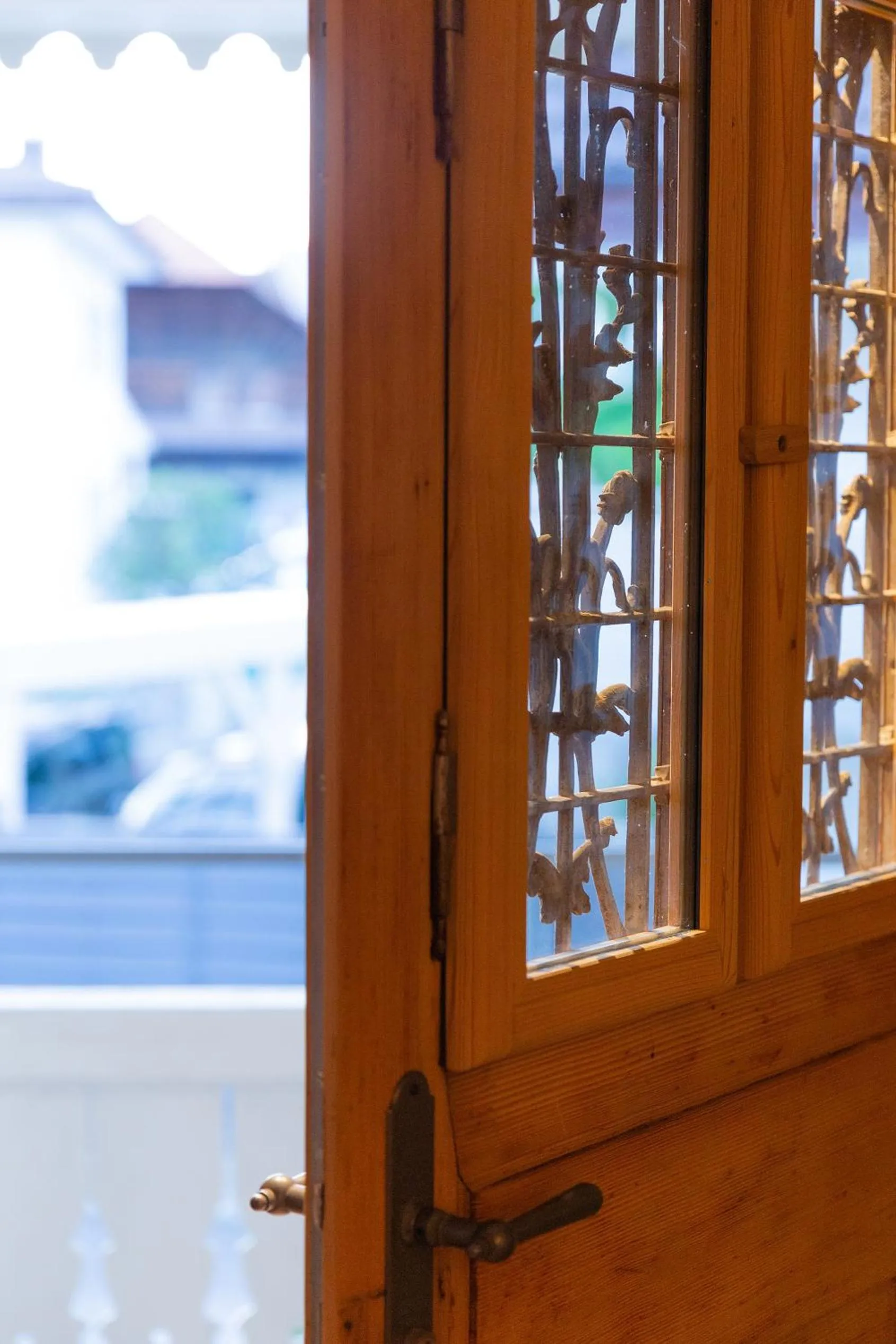 Decorative detail in Gasthof zum Schlüssel La Méridienne Fribourg SA