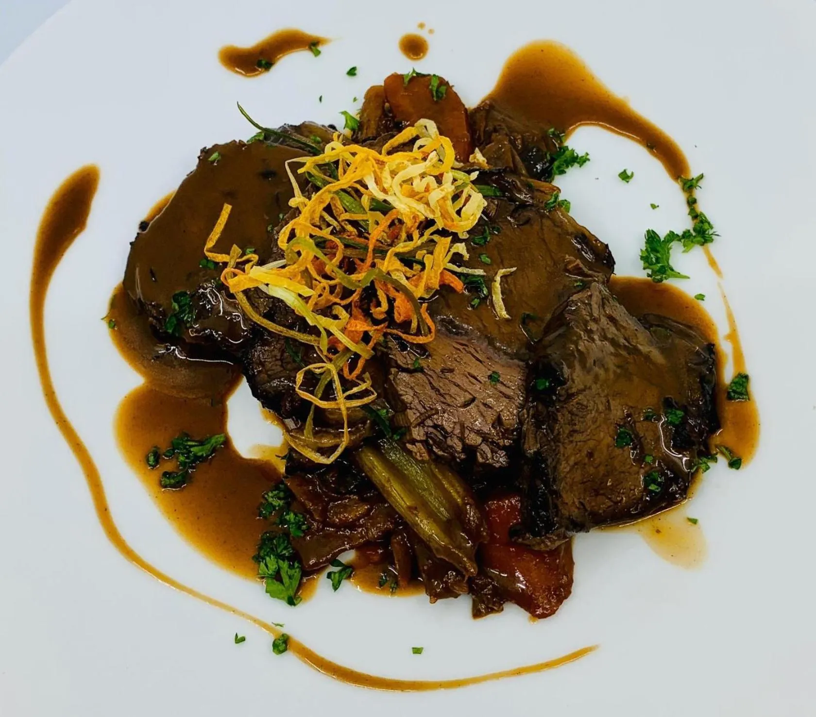 Food close-up in Gasthof zum Schlüssel La Méridienne Fribourg SA