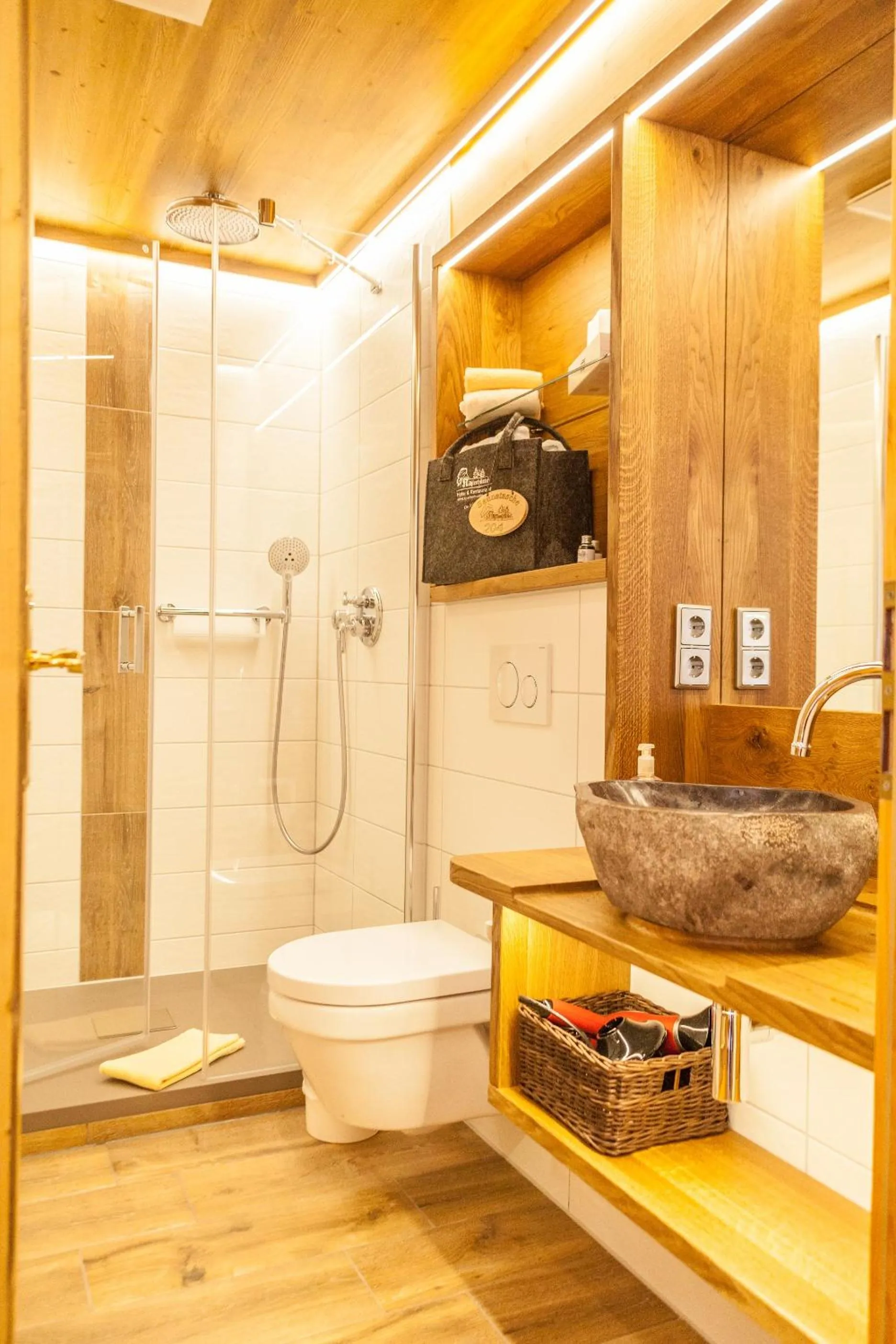 Bathroom in Hotel und Restaurant Köhlerhütte - Fürstenbrunn