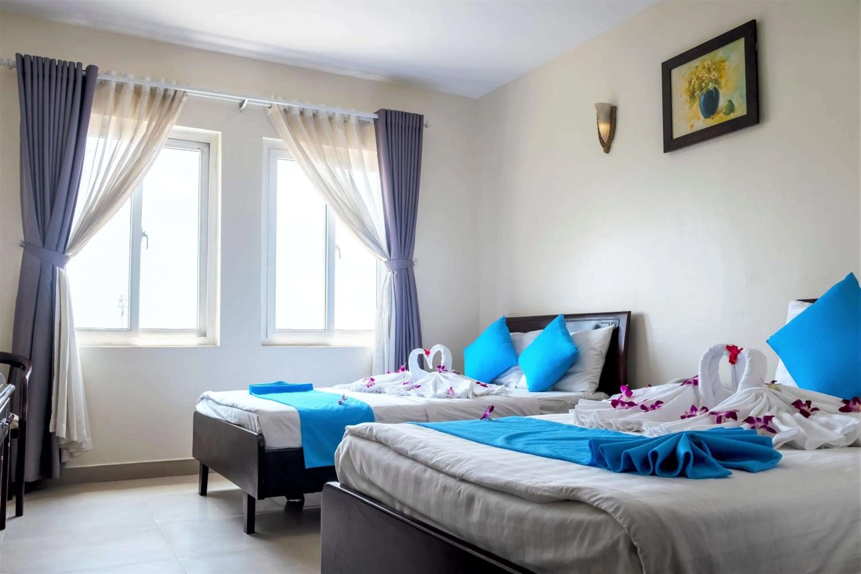 Bedroom, Bed in Phong Lan 2 Hotel