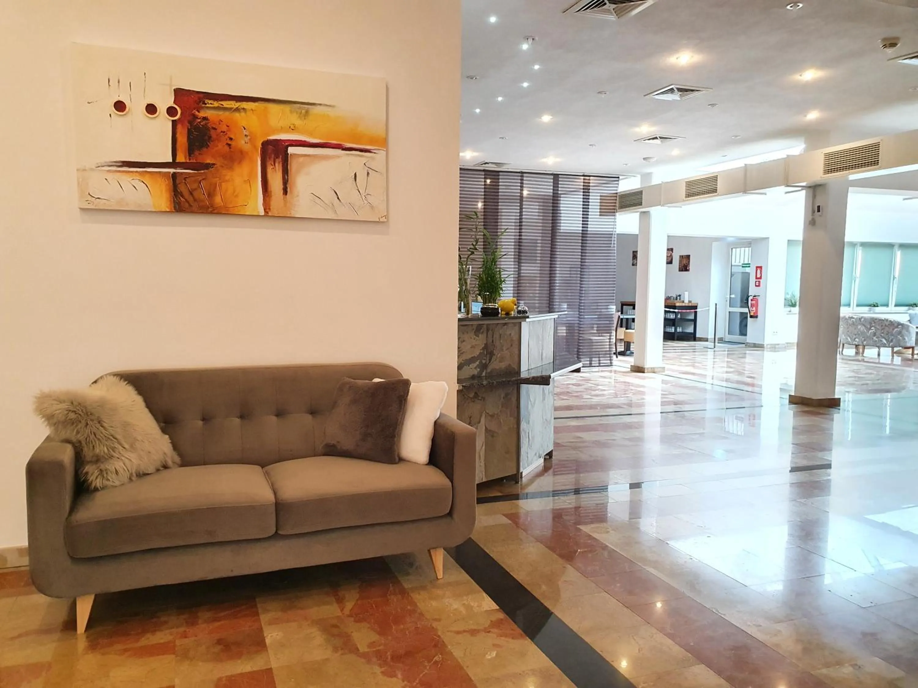 Lobby or reception in Hotel Pause