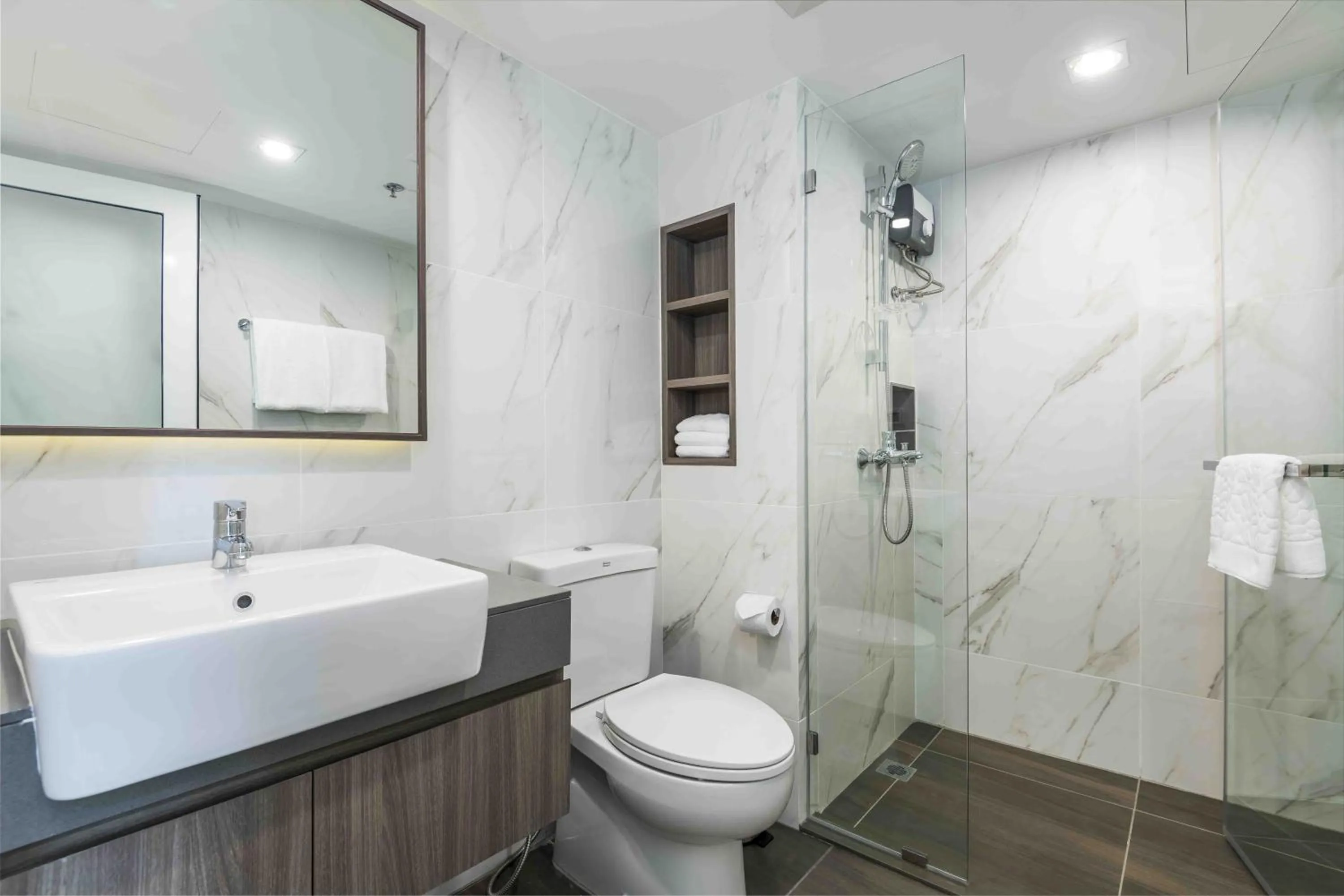 Toilet in Maitria Hotel Rama 9 Bangkok - A Chatrium Collection