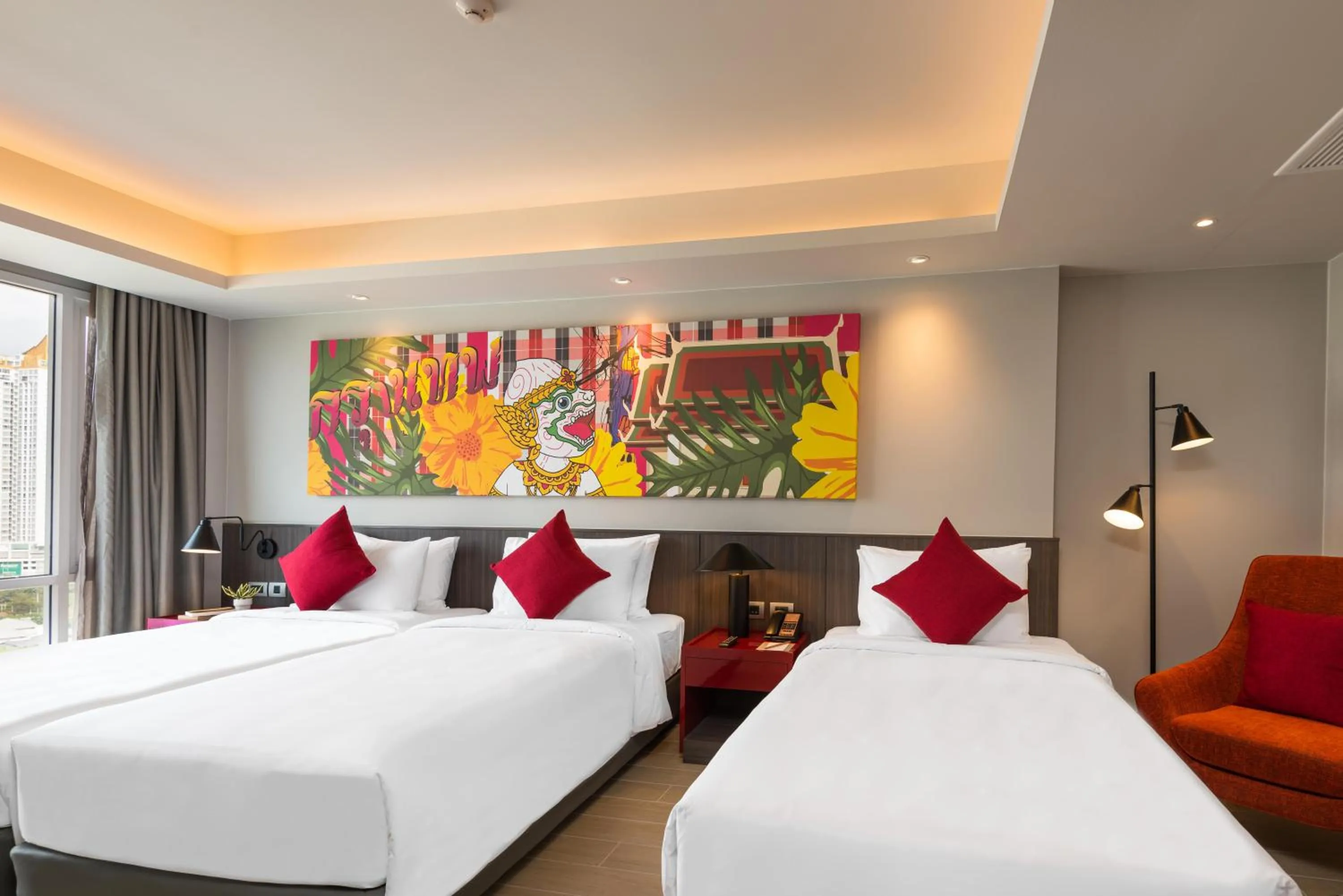 Bed in Maitria Hotel Rama 9 Bangkok - A Chatrium Collection