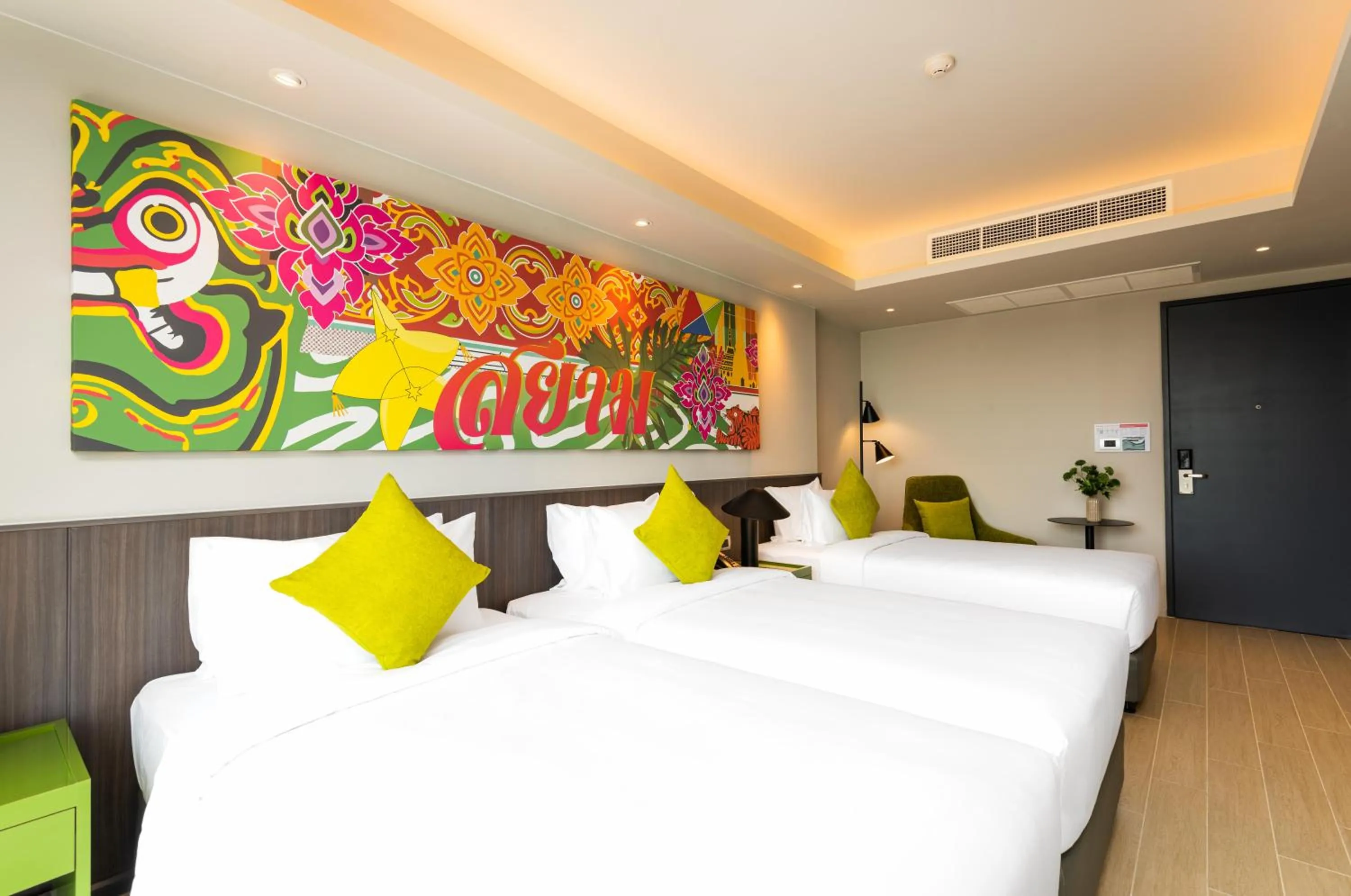 Bed in Maitria Hotel Rama 9 Bangkok - A Chatrium Collection