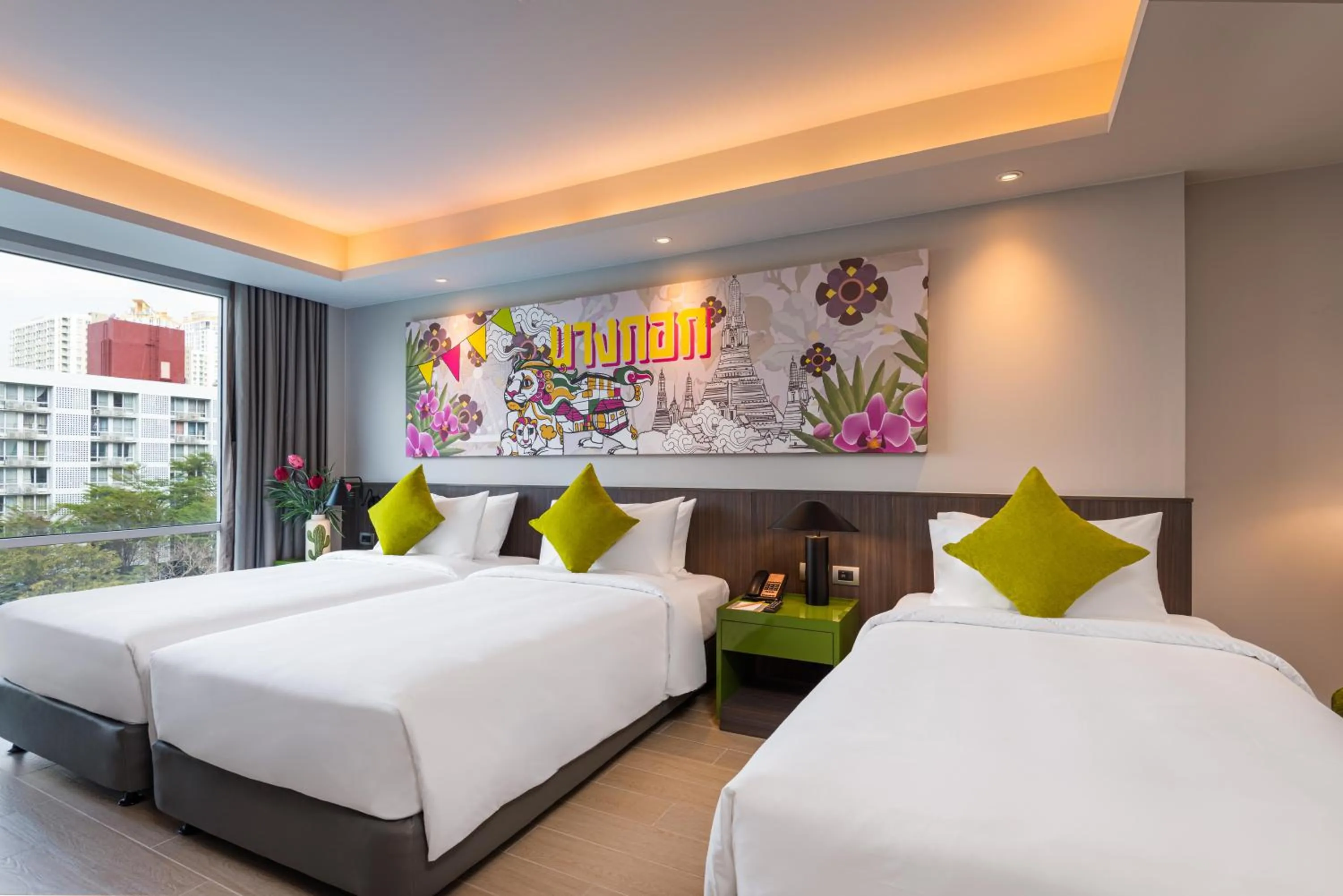 Bed in Maitria Hotel Rama 9 Bangkok - A Chatrium Collection