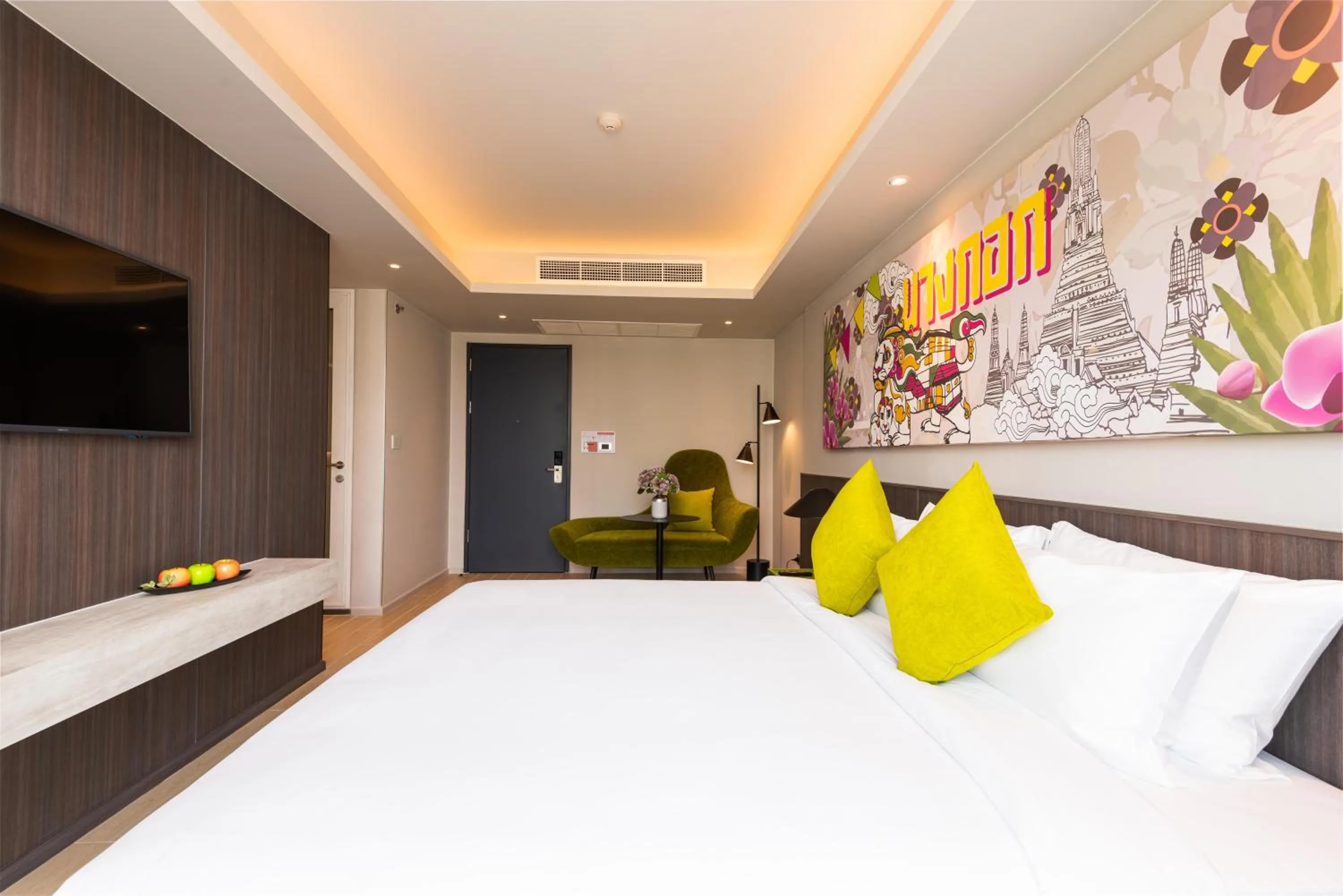 Bedroom, Bed in Maitria Hotel Rama 9 Bangkok - A Chatrium Collection