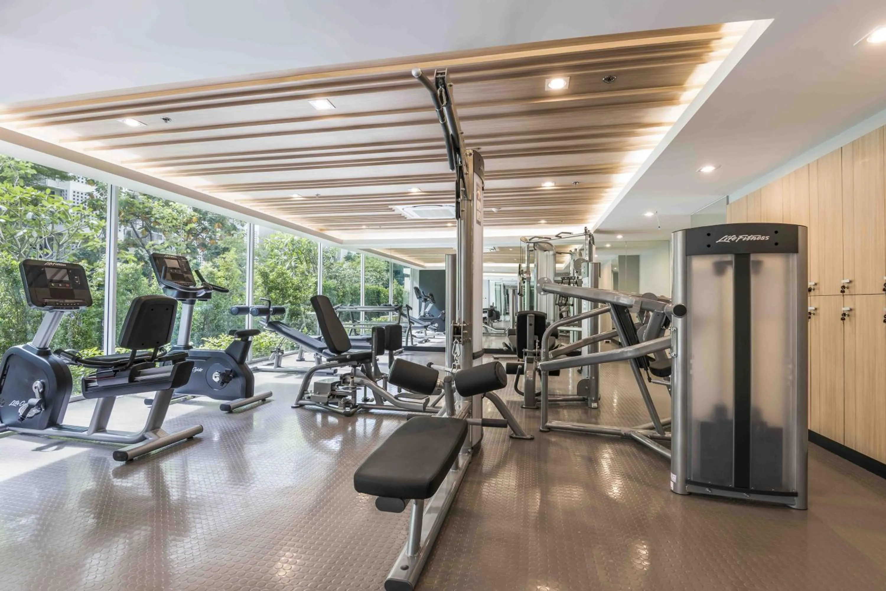 Fitness centre/facilities in Maitria Hotel Rama 9 Bangkok - A Chatrium Collection
