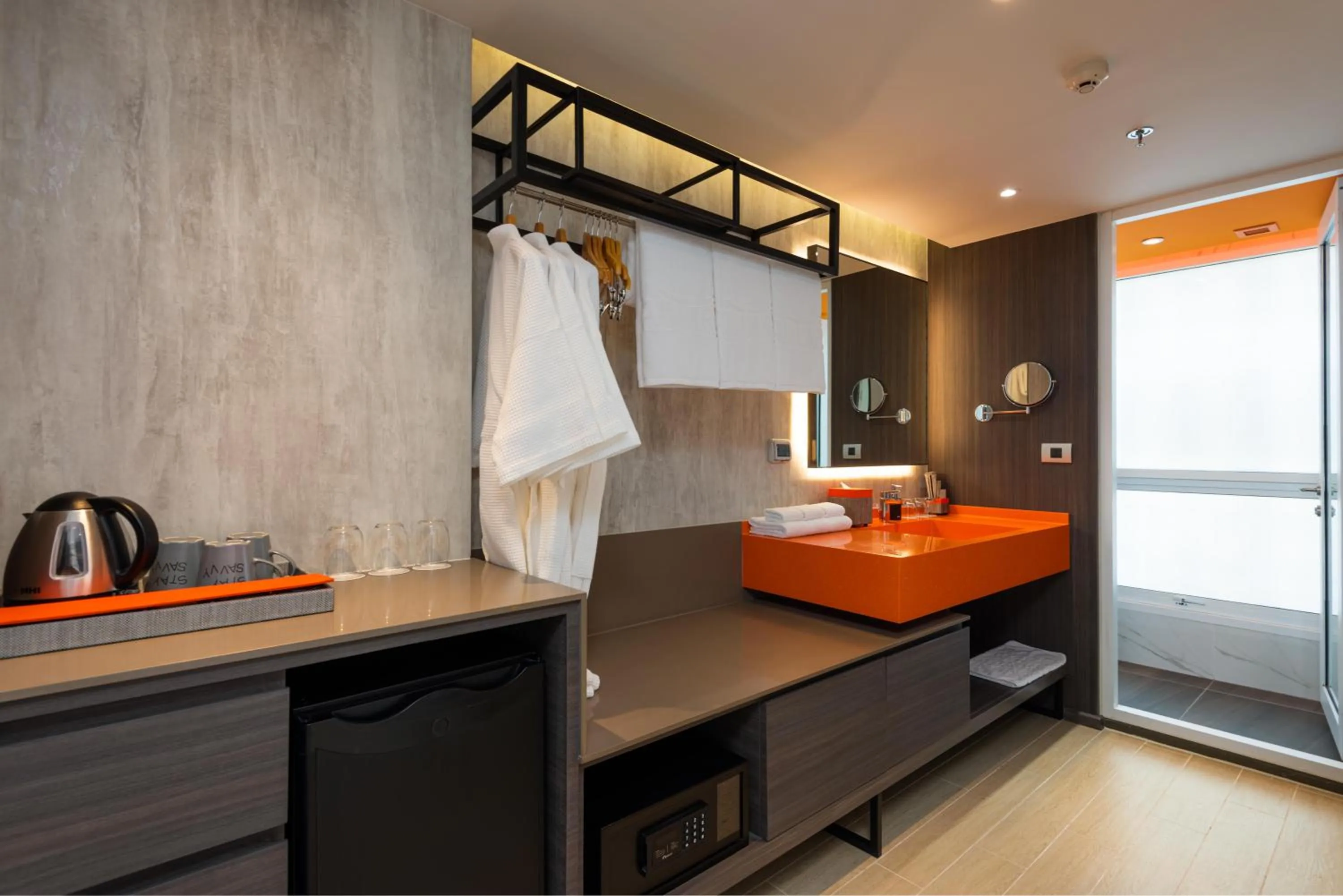 towels, Bed in Maitria Hotel Rama 9 Bangkok - A Chatrium Collection