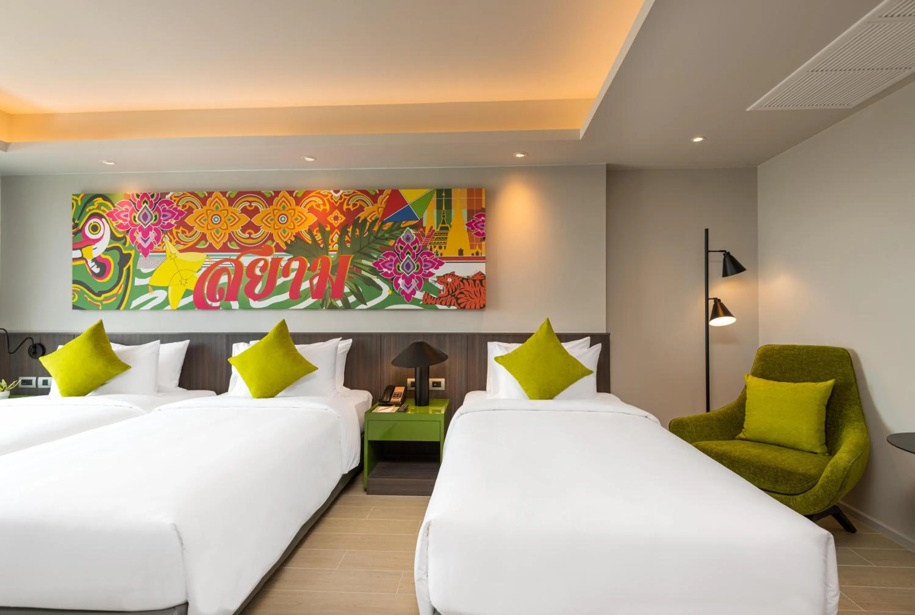 Bed in Maitria Hotel Rama 9 Bangkok - A Chatrium Collection