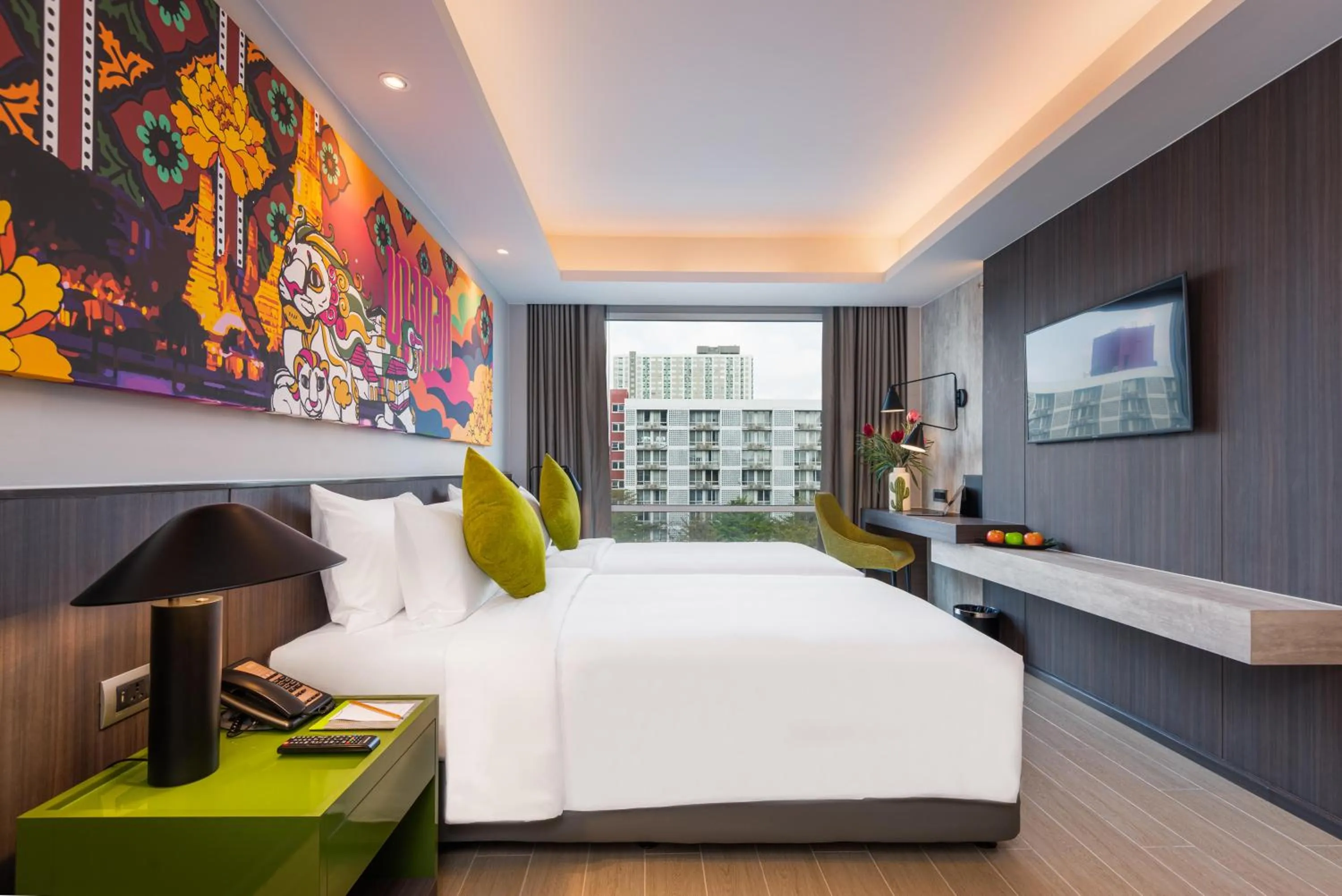 Bed in Maitria Hotel Rama 9 Bangkok - A Chatrium Collection