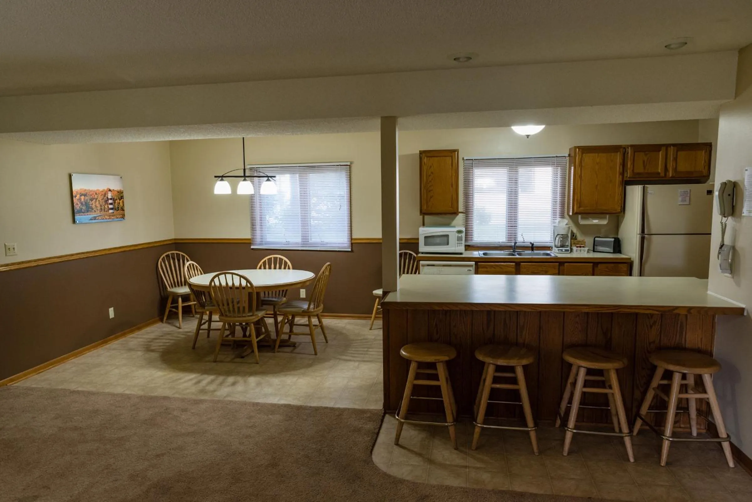 Kitchen or kitchenette in Lake Panorama National Resort