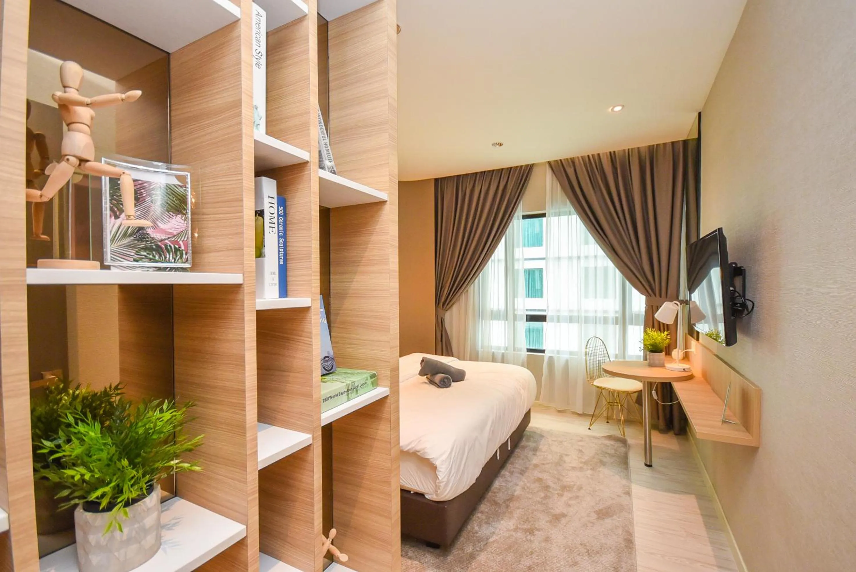 Bedroom, Bed in Suasana Residence by Nest Home