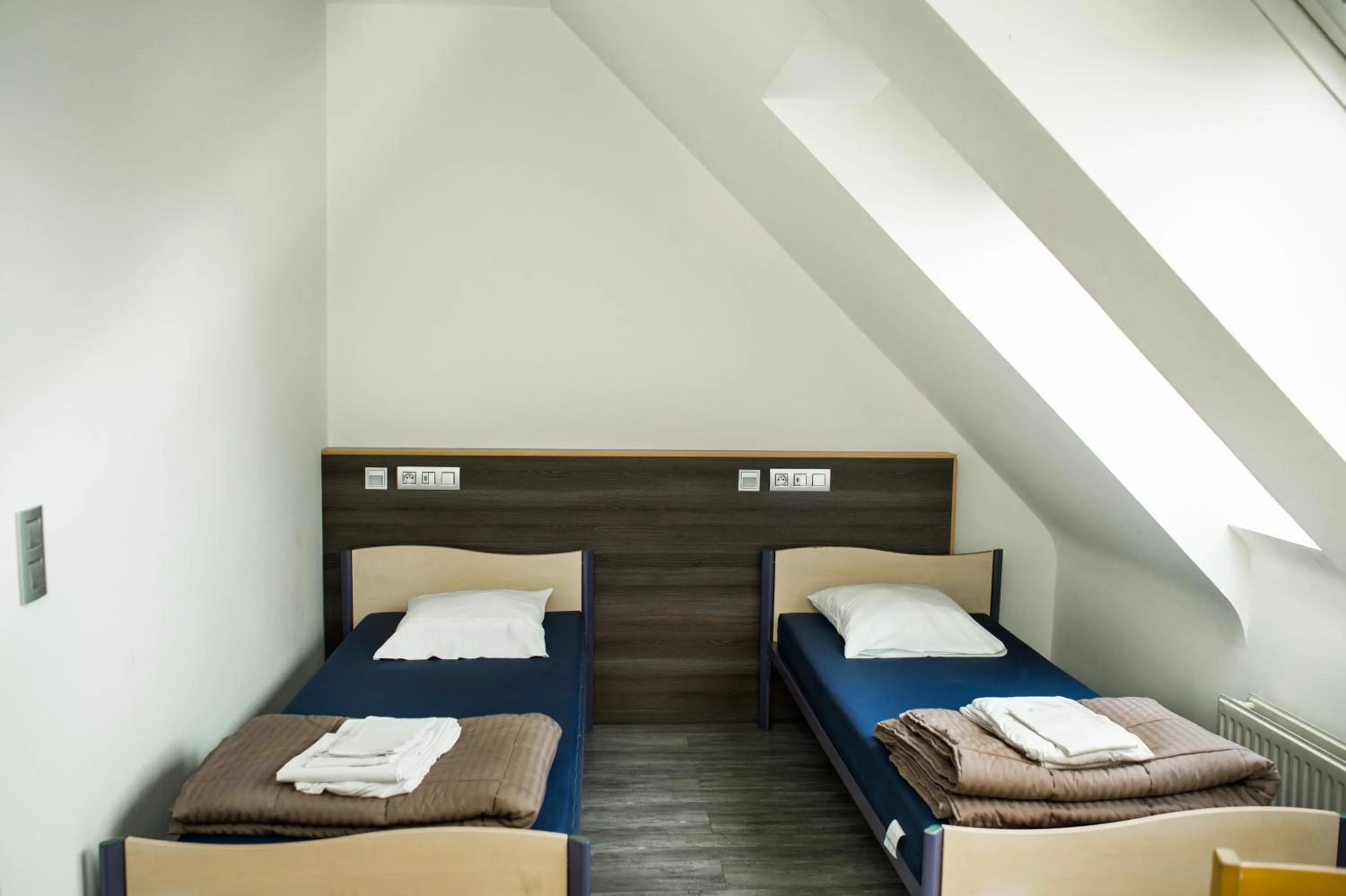 Bed in HI Brussels Generation Europe Hostel