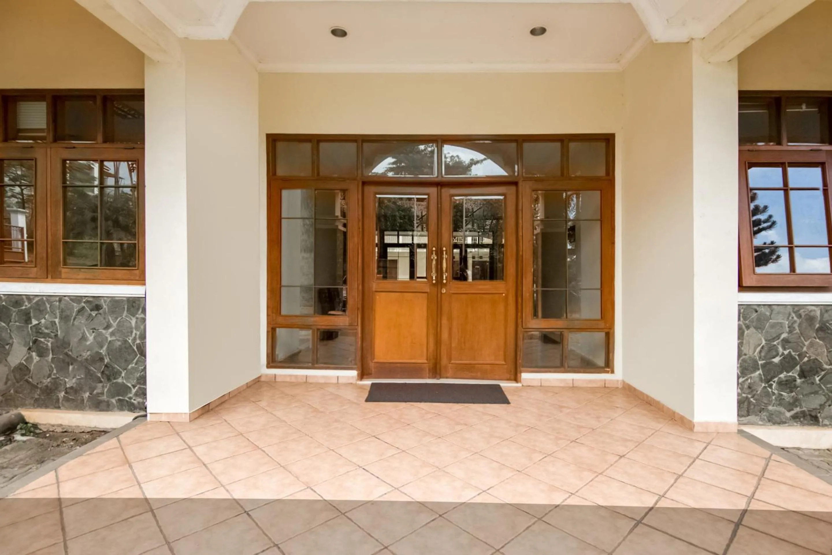 Facade/entrance in Wisma Langen Werdhasih