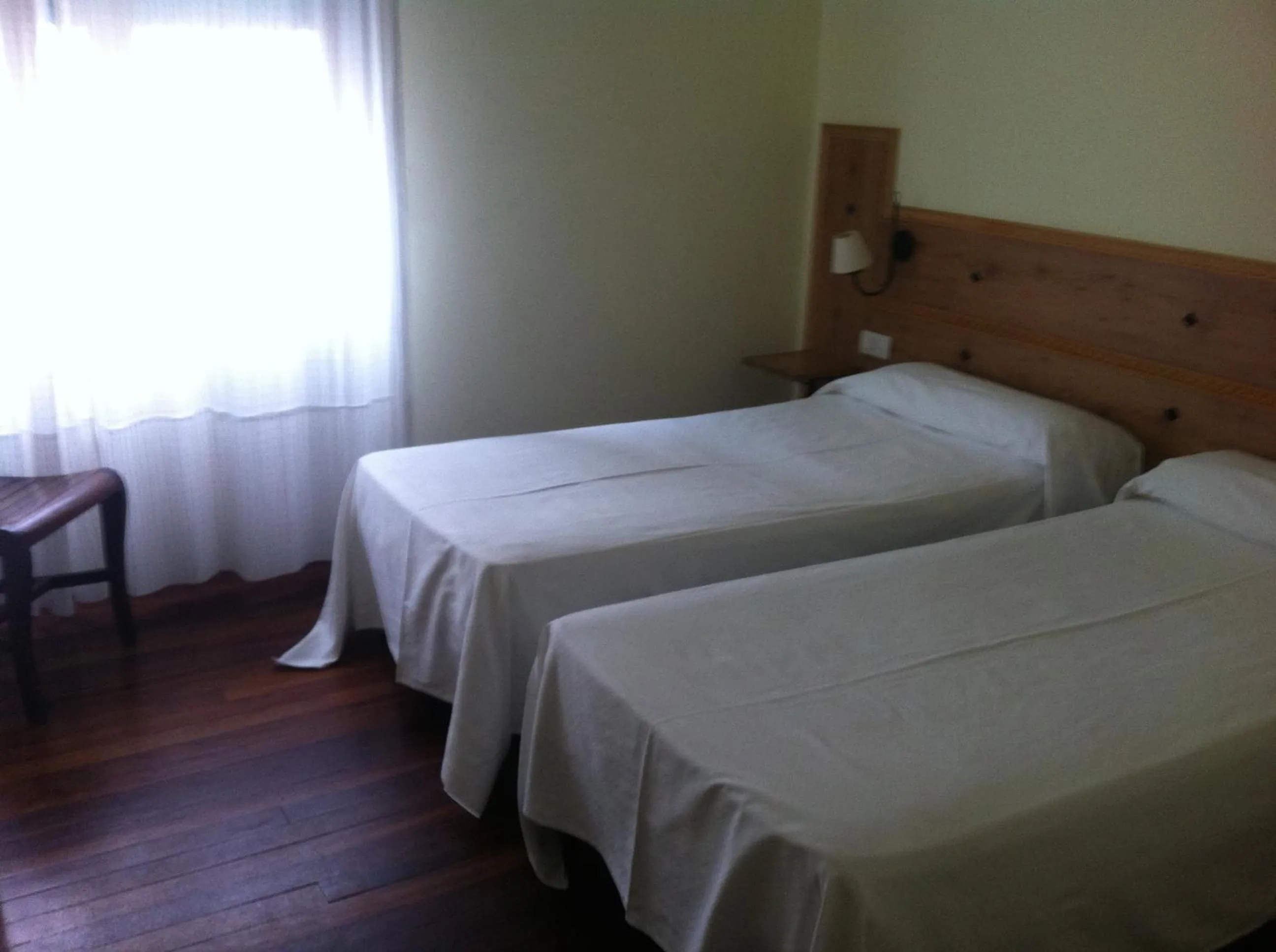 Bed in Hotel Boliña