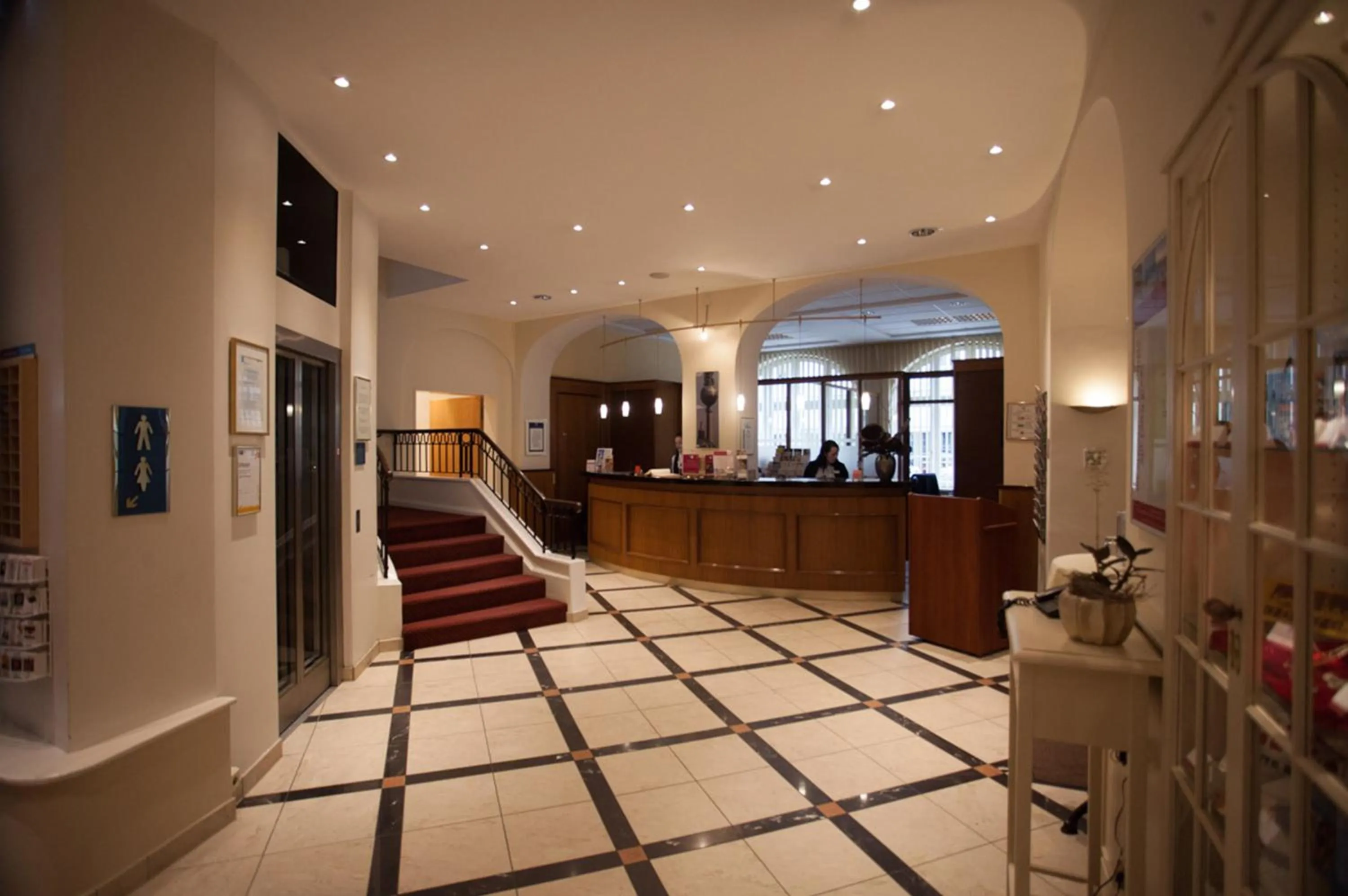 Lobby or reception in martas Hotel Albrechtshof Berlin