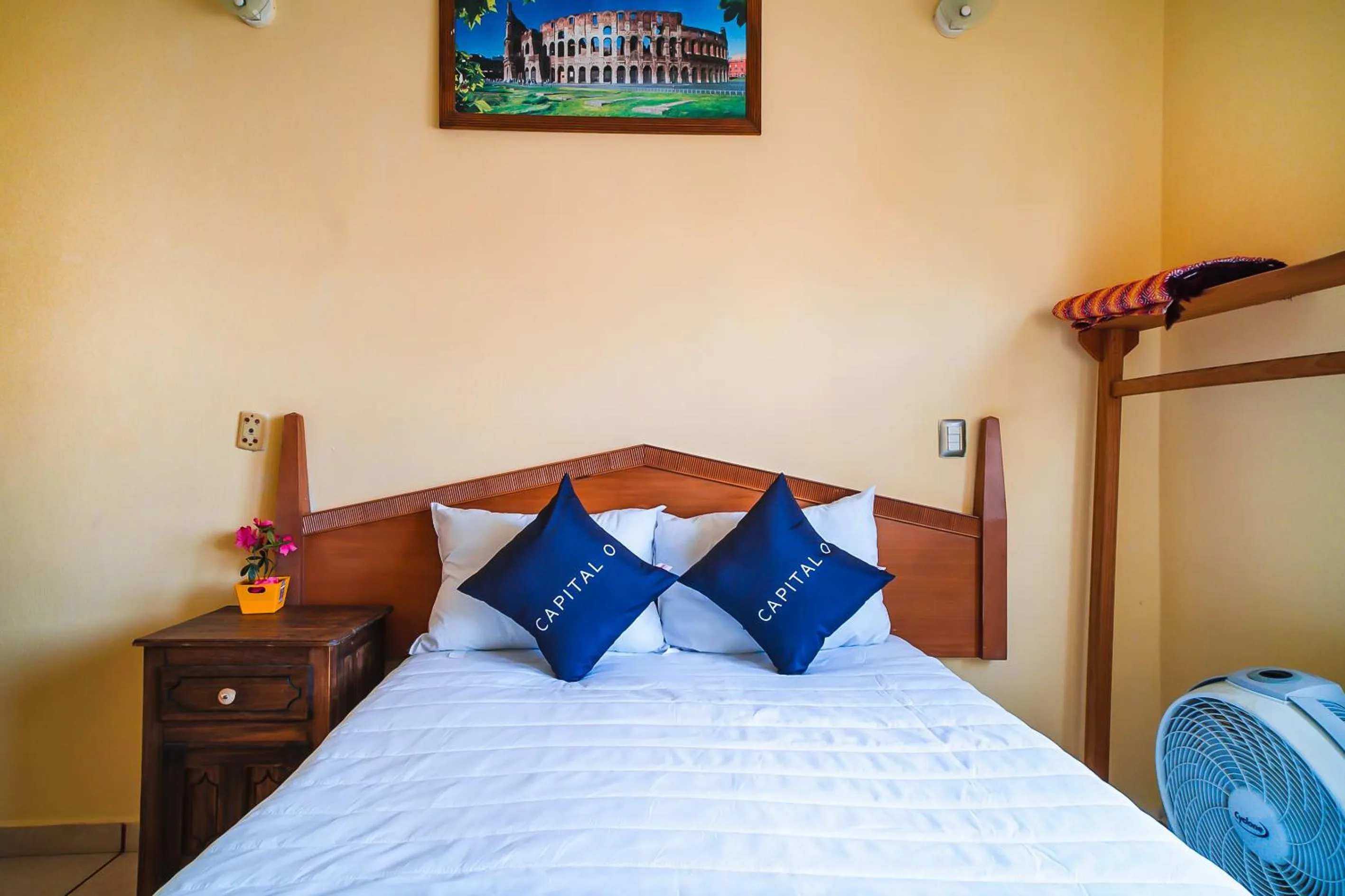 Bed in Capital O Hotel Aurora, Tuxtla Gutiérrez