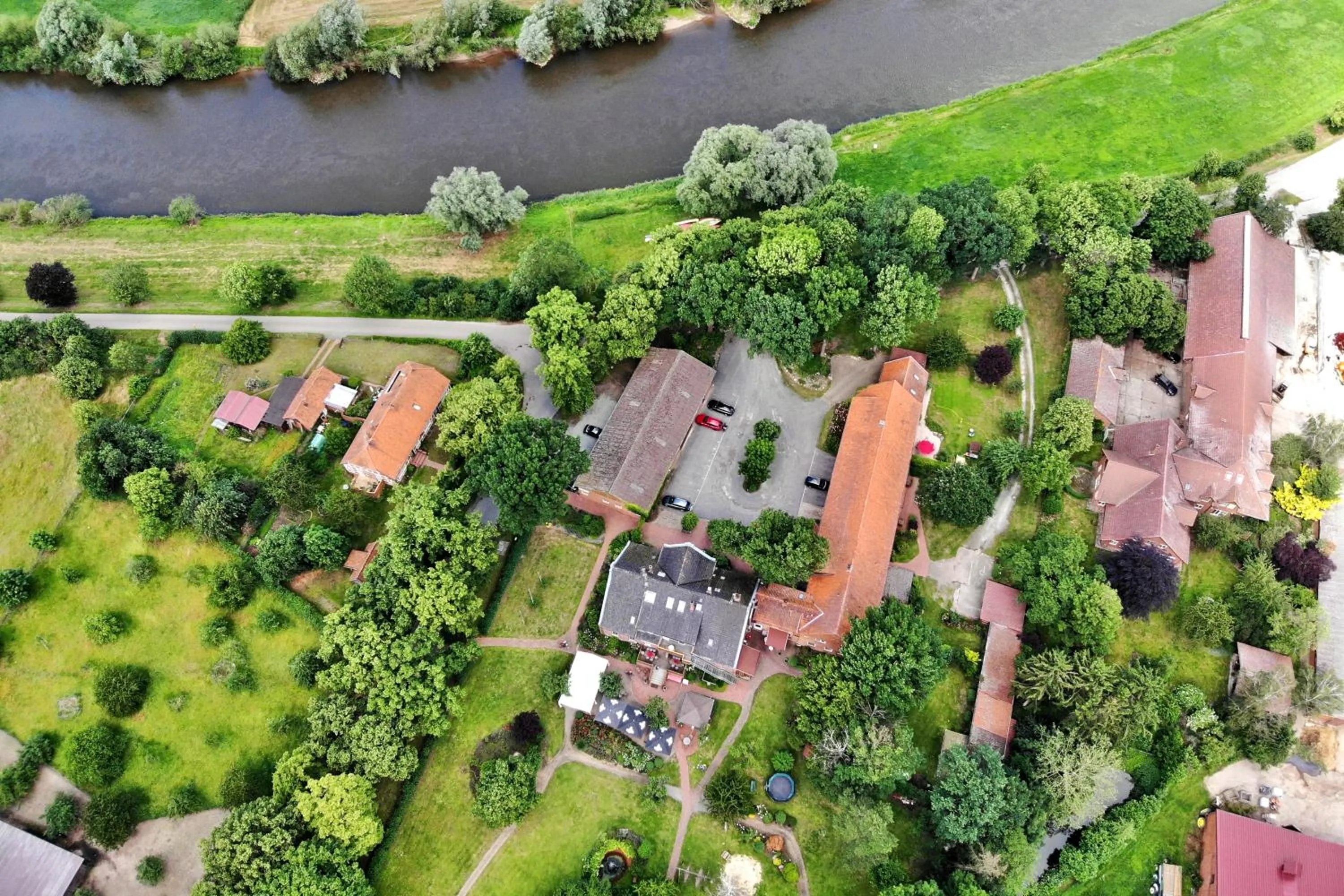 Bird's eye view in Land-gut-Hotel Allerhof