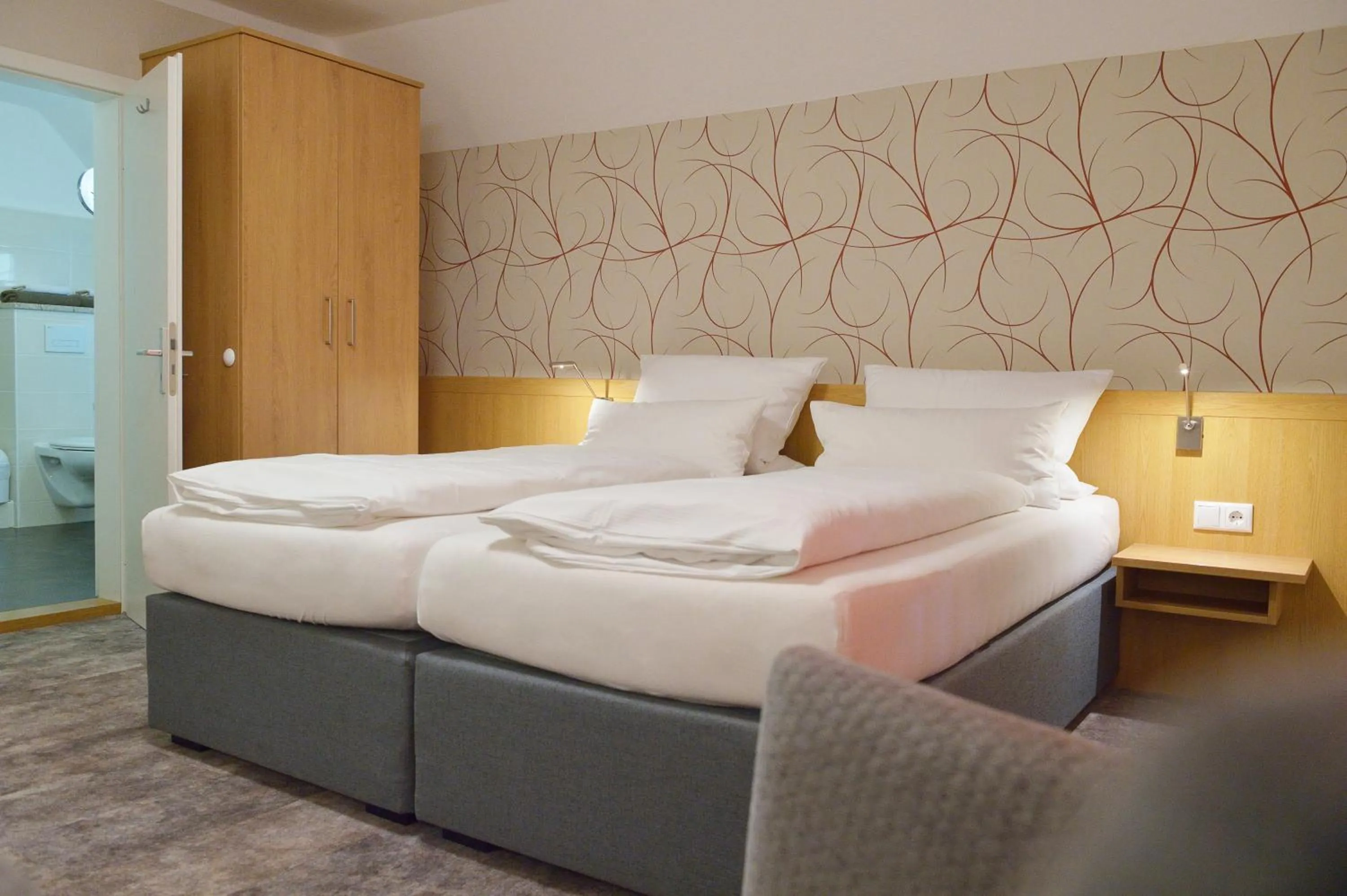 Bed in Land-gut-Hotel Allerhof