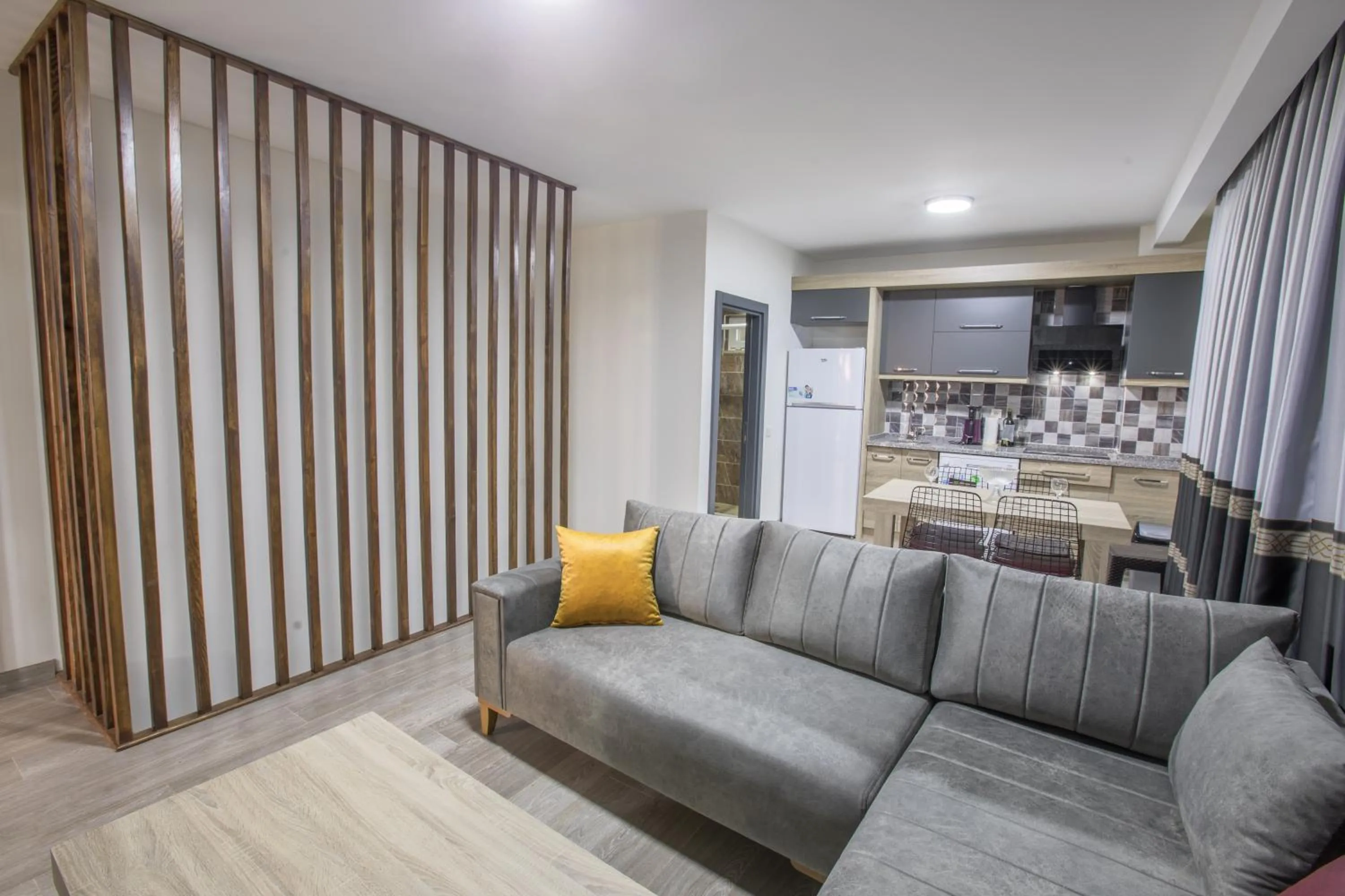 Living room in Elanis Suites