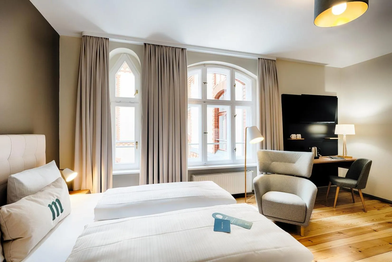 Photo of the whole room, Bed in martas Hotel Berlin-Mitte