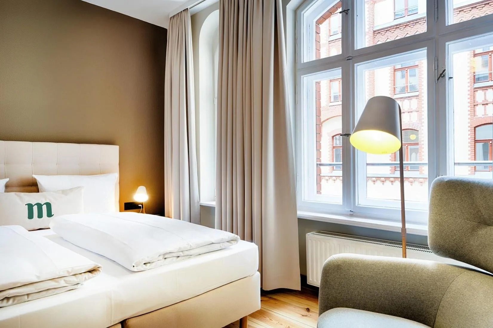 Photo of the whole room, Bed in martas Hotel Berlin-Mitte