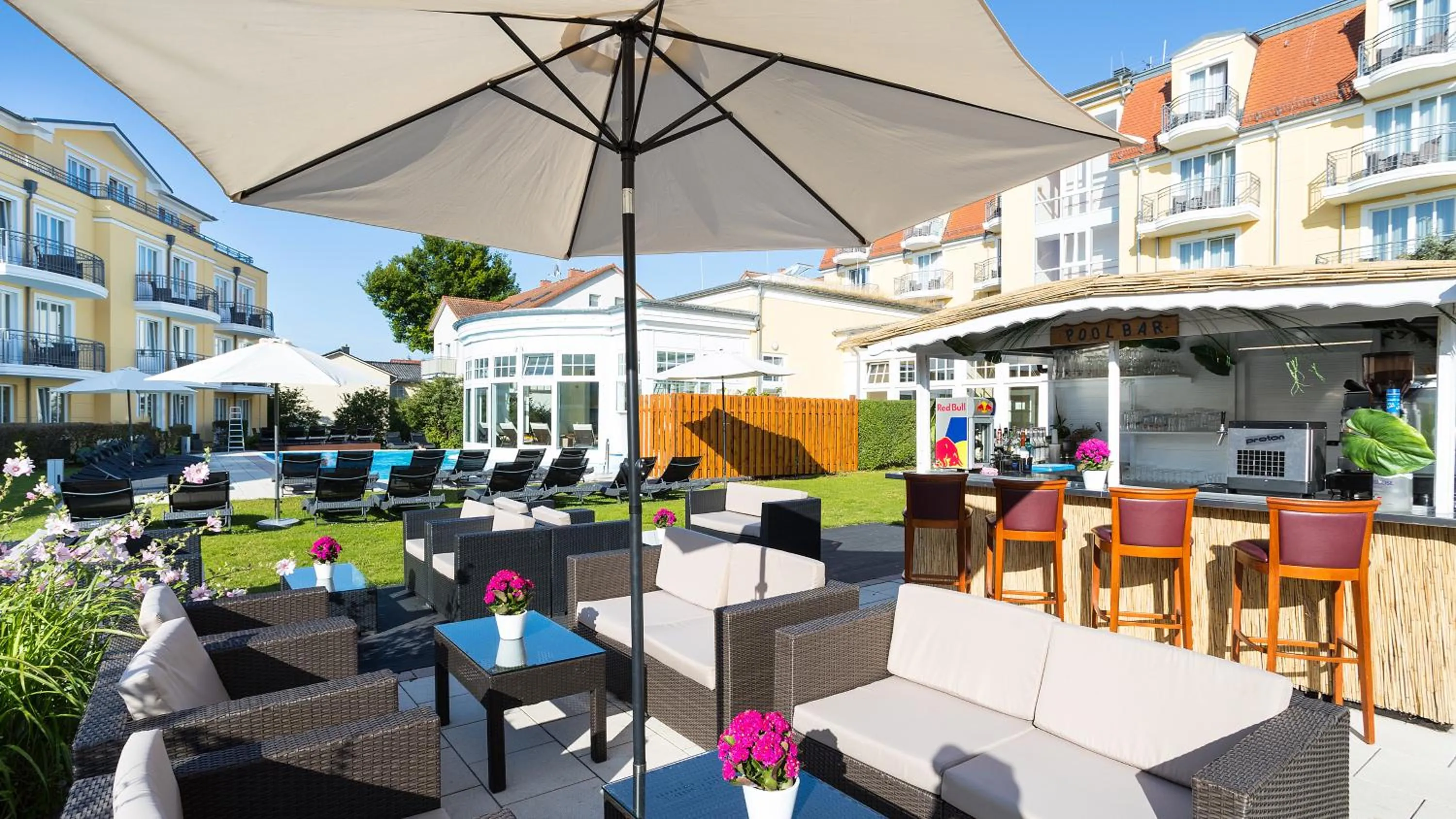 Garden in Hotel zur Post - ein Rovell Hotel