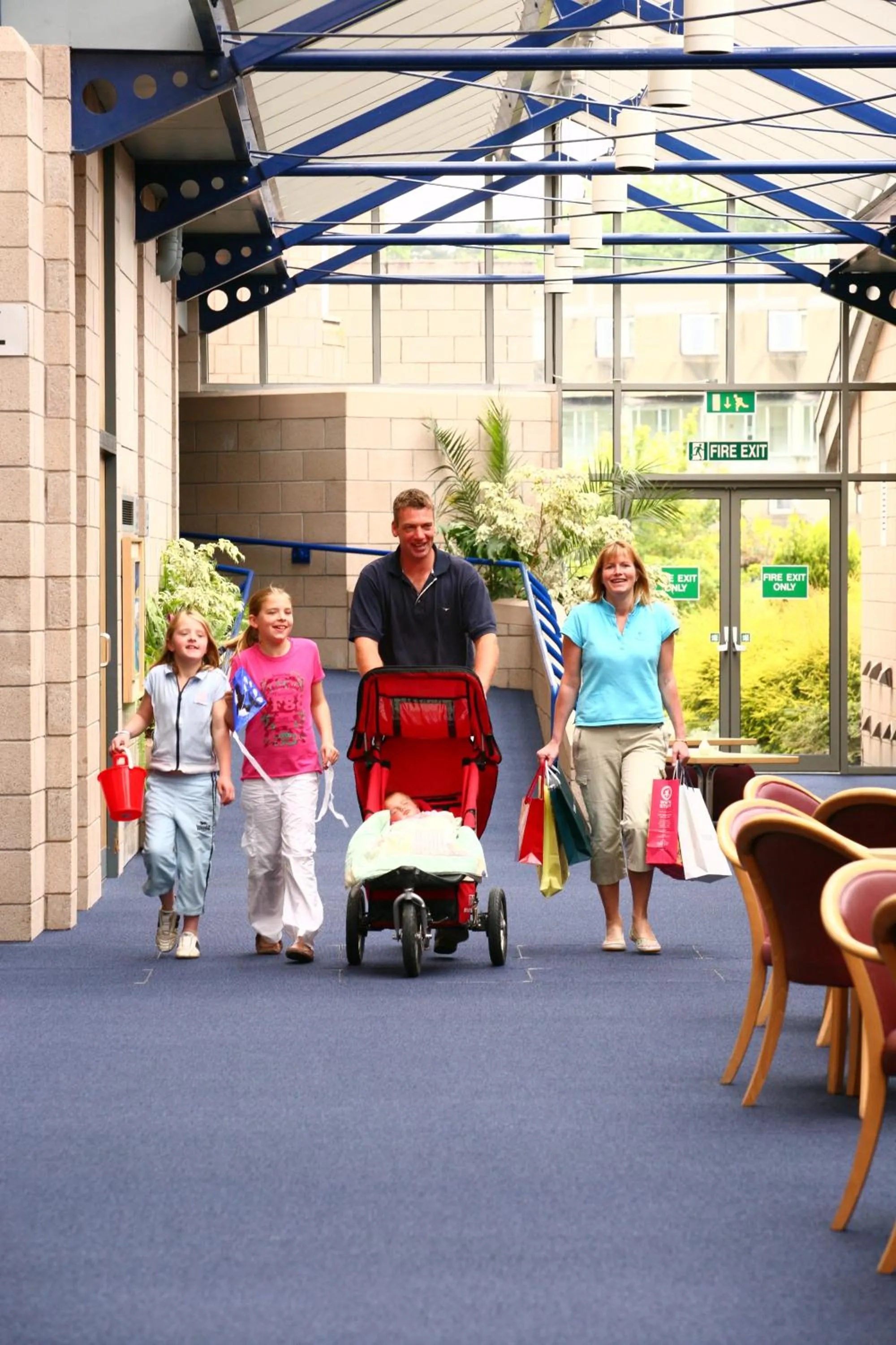 Lobby or reception in Agnes Blackadder Hall - Campus Accommodation