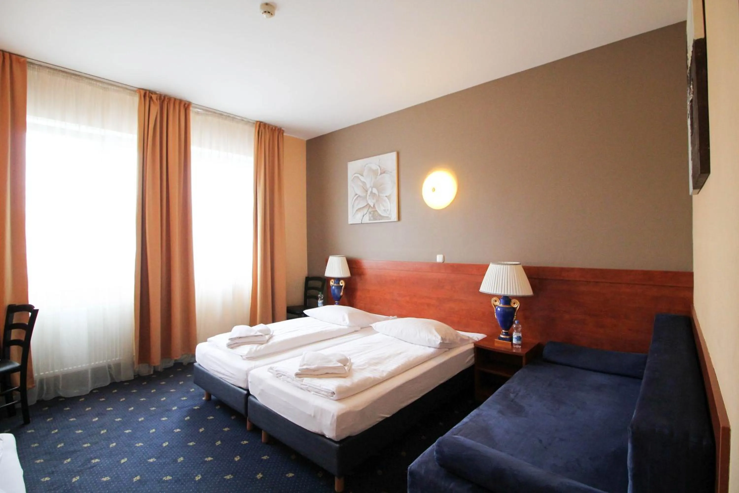 Bed in Hotel Atrium Charlottenburg